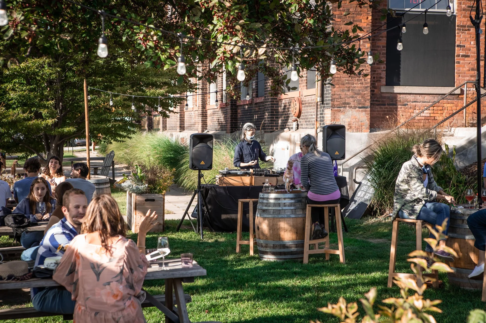 Dedalus Wine and Great Harvest Bread, photo by Luke Awtry