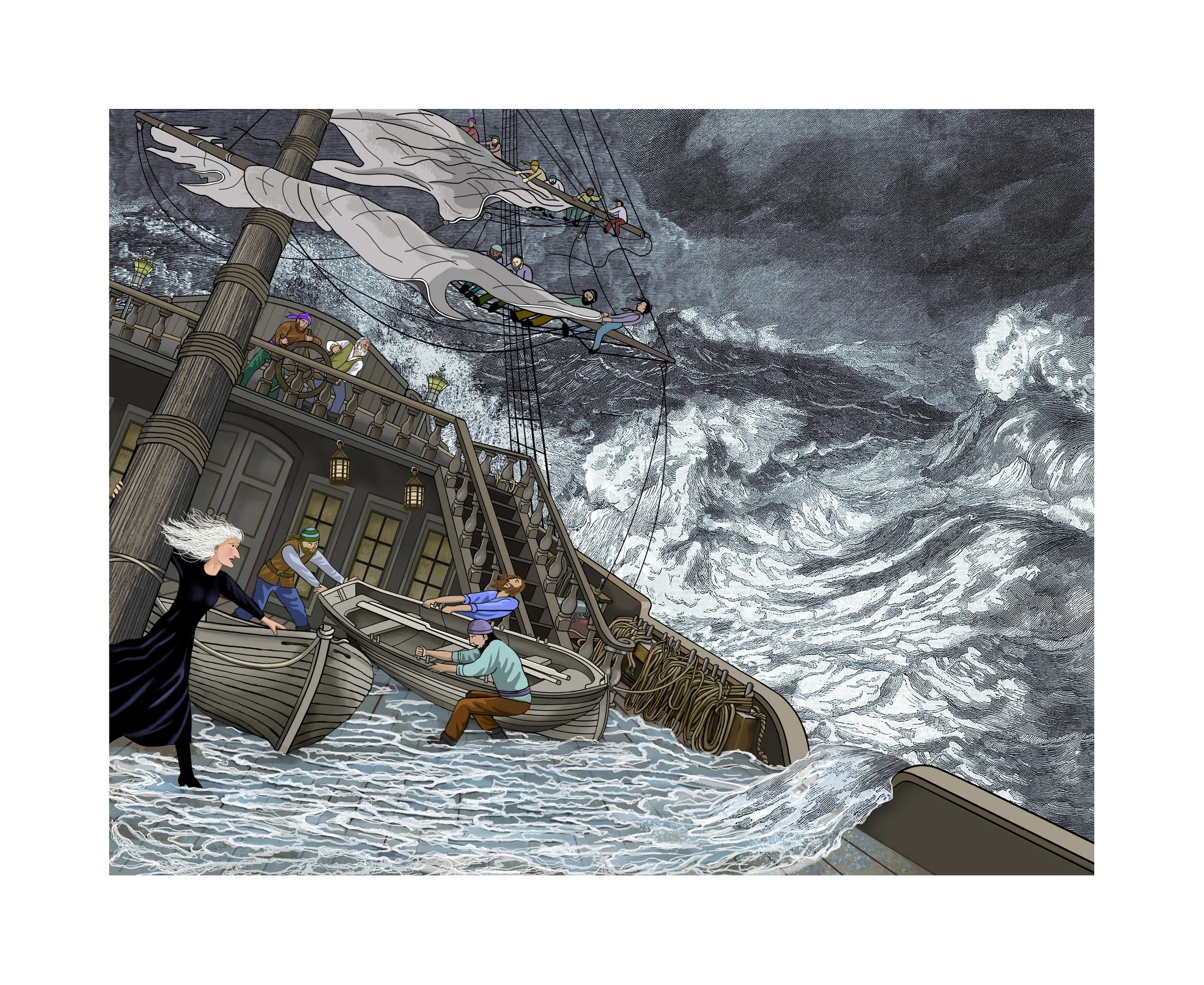 16. 'Storm Brewing', digital by Eleanor Lanahan