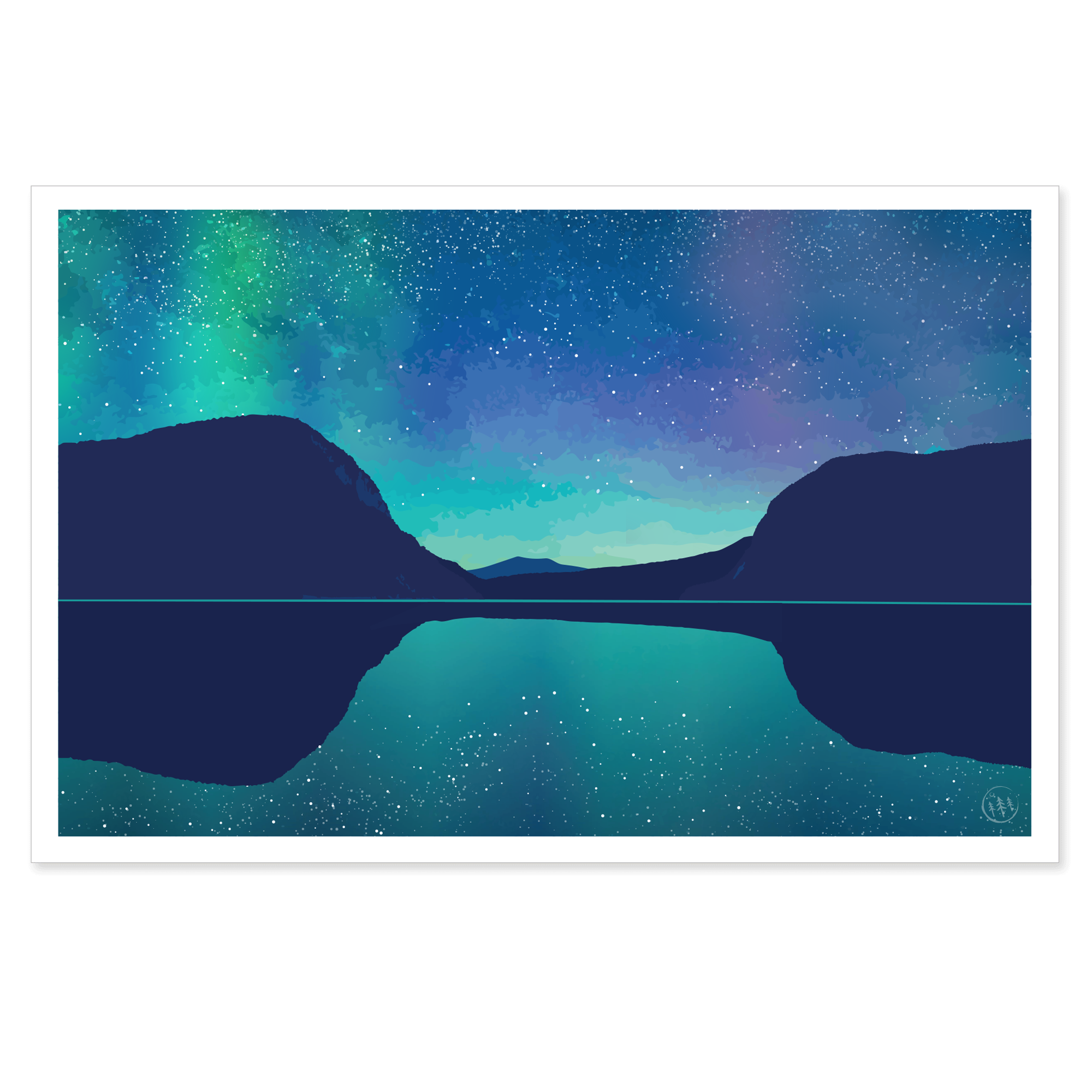 5. 'Willoughby Night Sky', digital Illustration by Todd Cummings