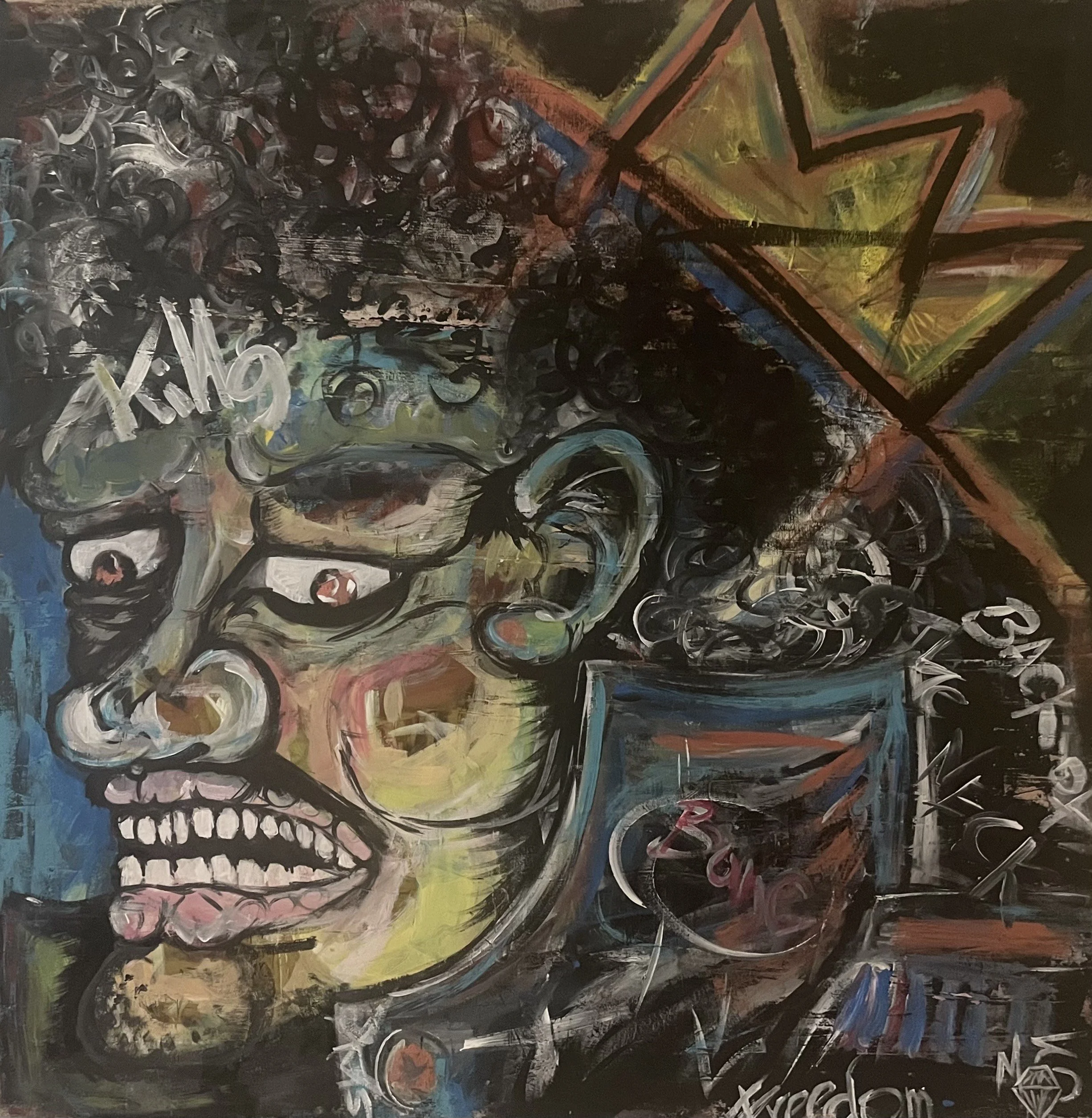 20. 'No Kings', Painting by Mauricio Parent Sabett