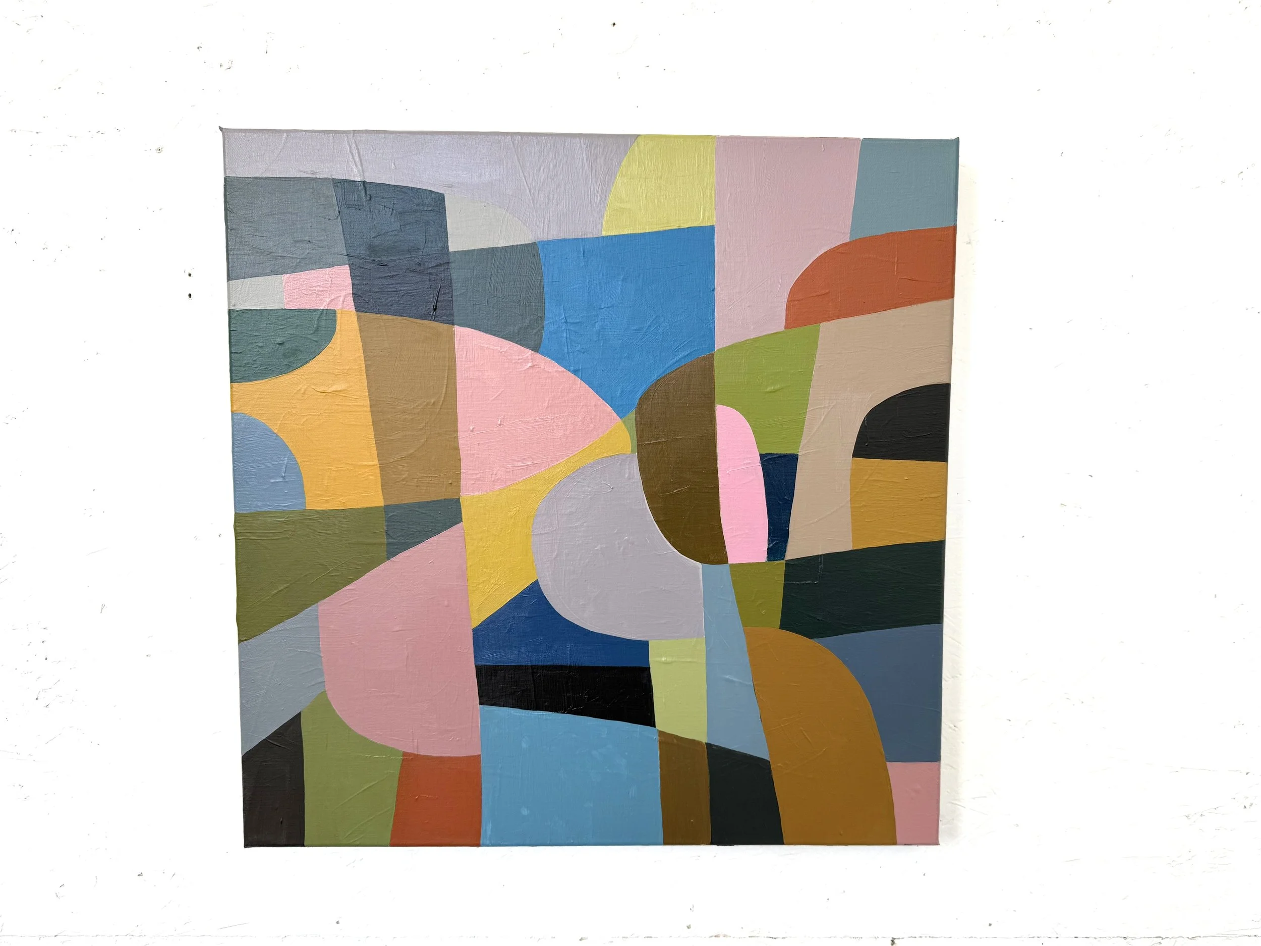 96. 'Untitled I', Acrylic on canvas by Daniel Siegel