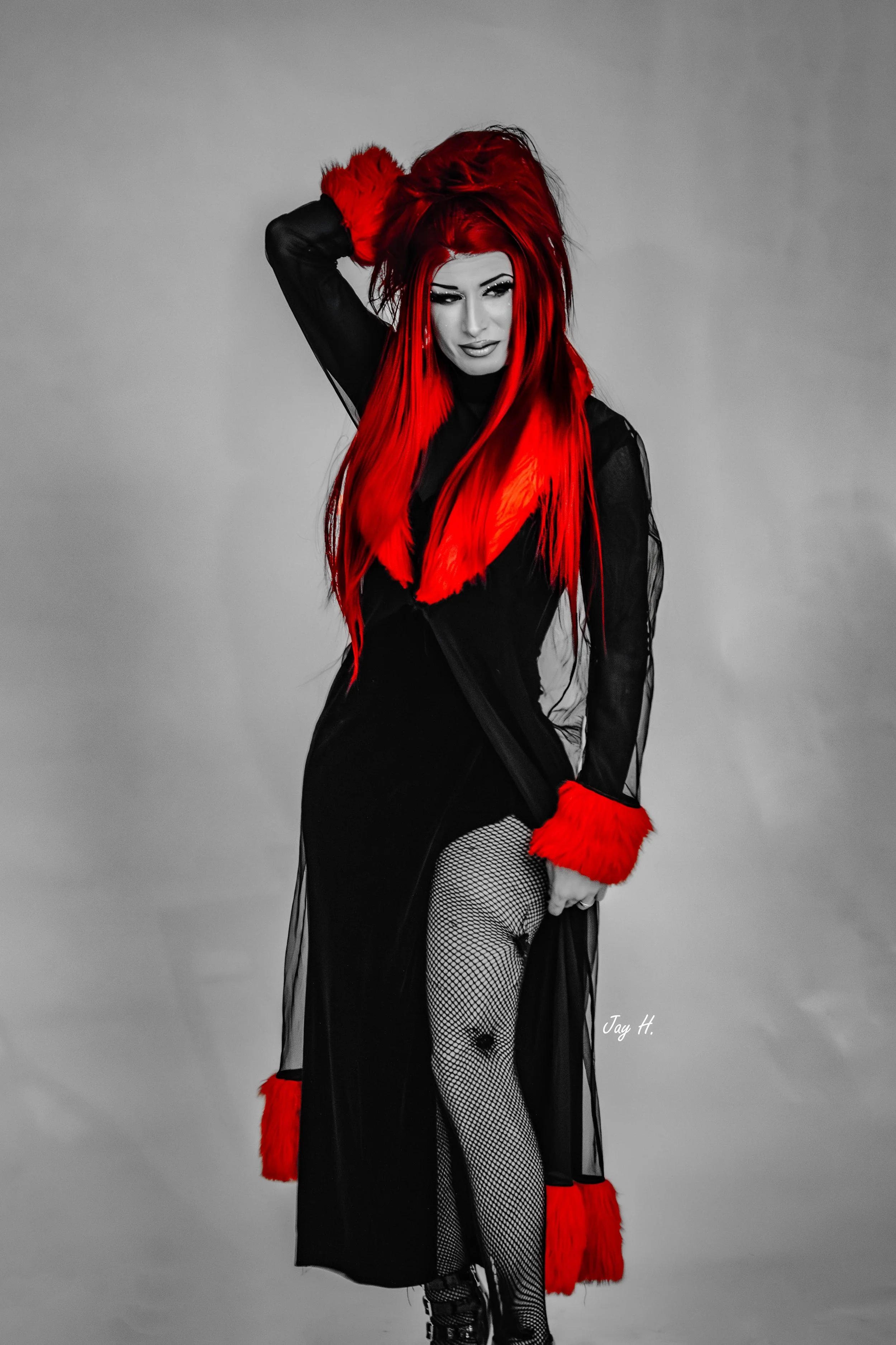 63. 'Morticia Valentines', Photography by Jay Haywood