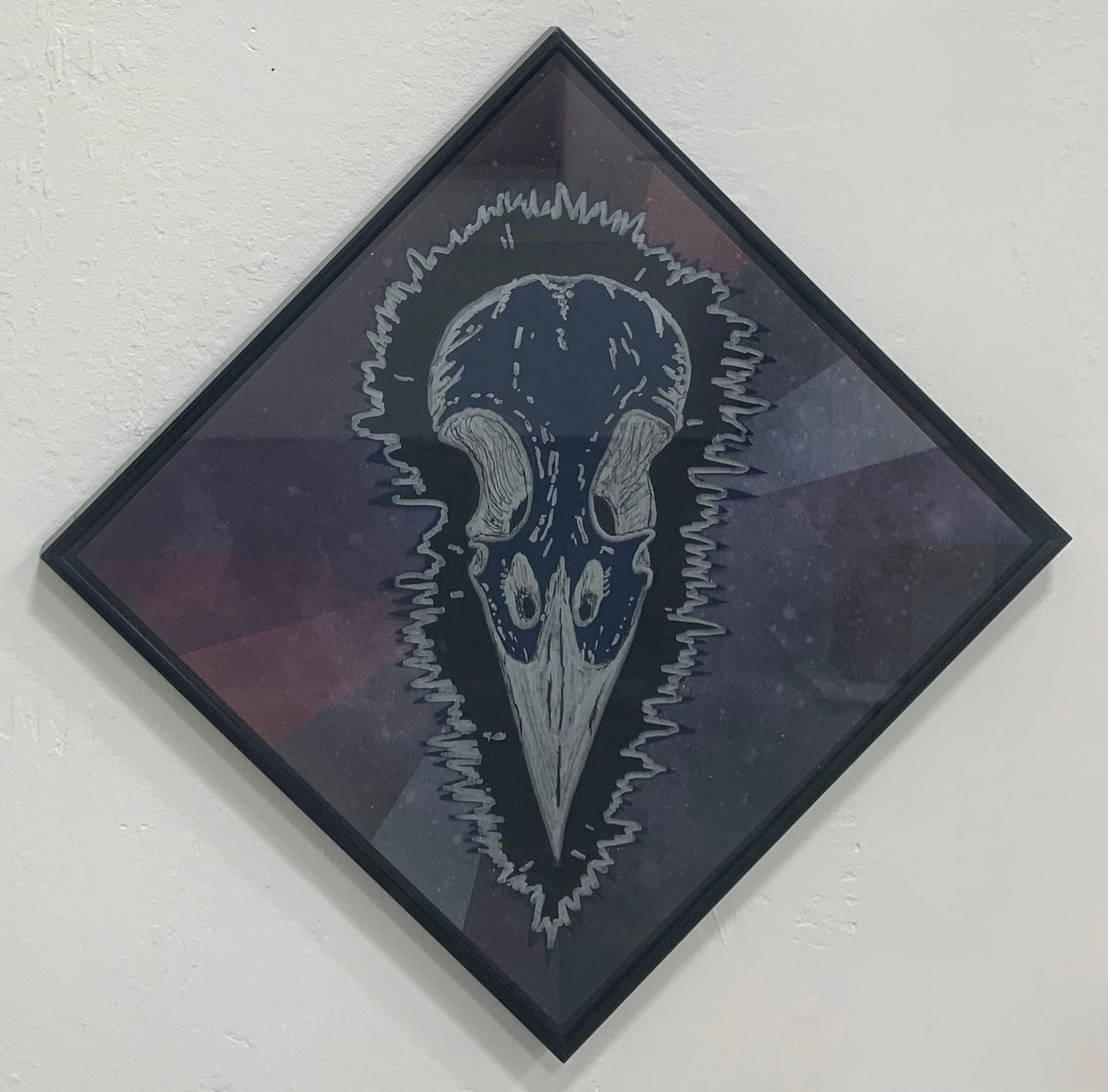 'Raven Skull' by Nick Bouchard