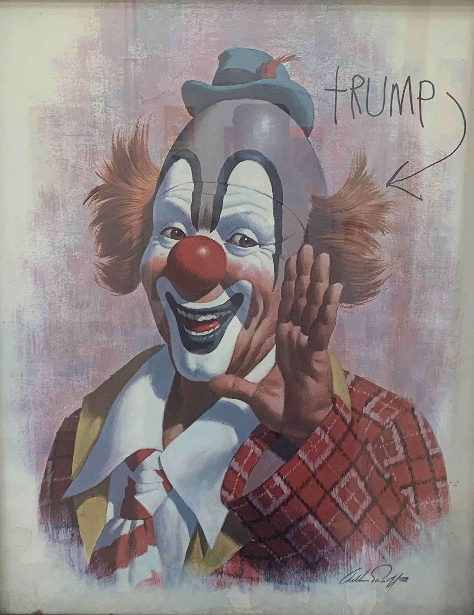 'the clown' by cap  man