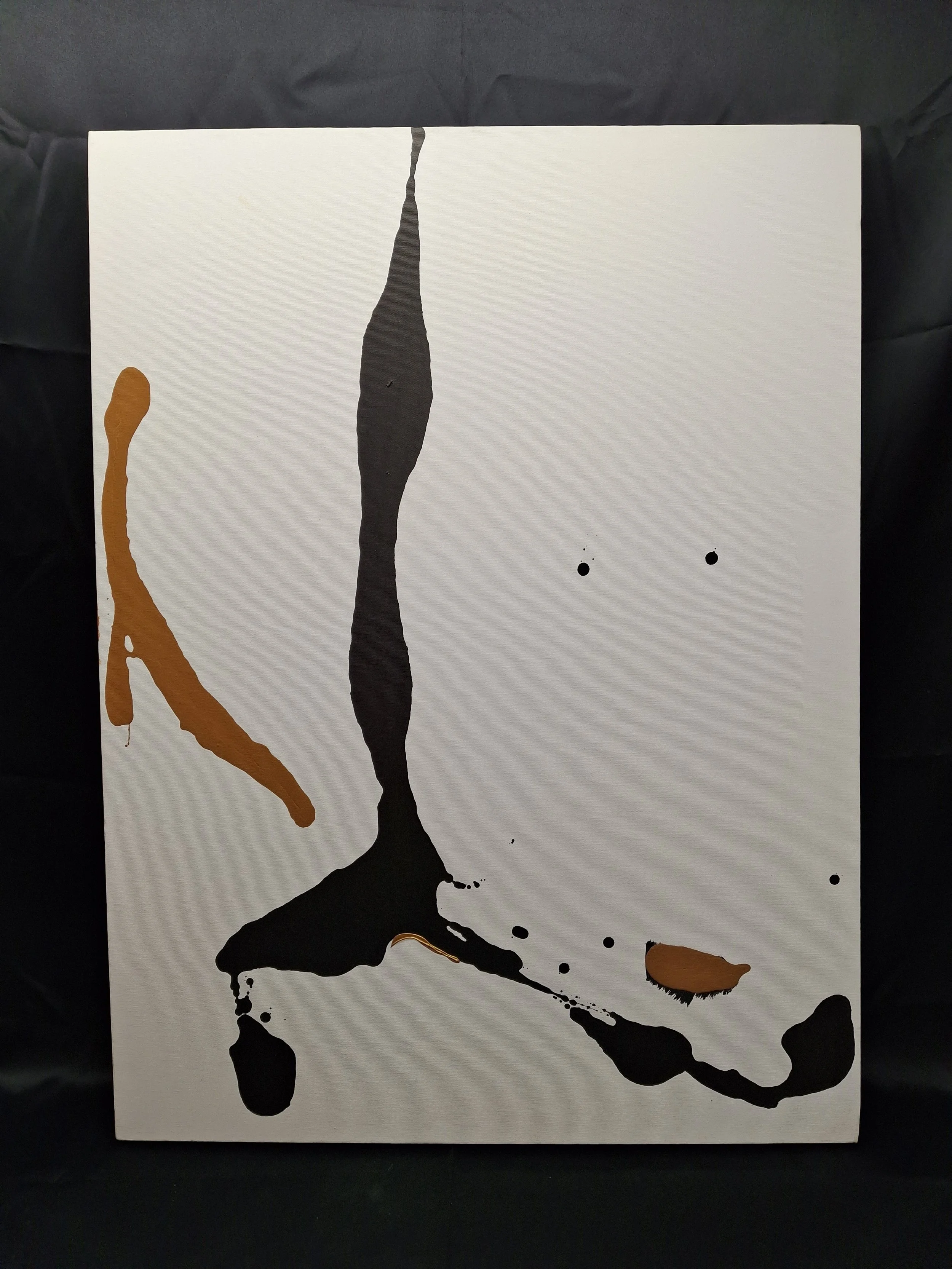 56. 'Relax', Acrylic on cnvas by Bob Hooker