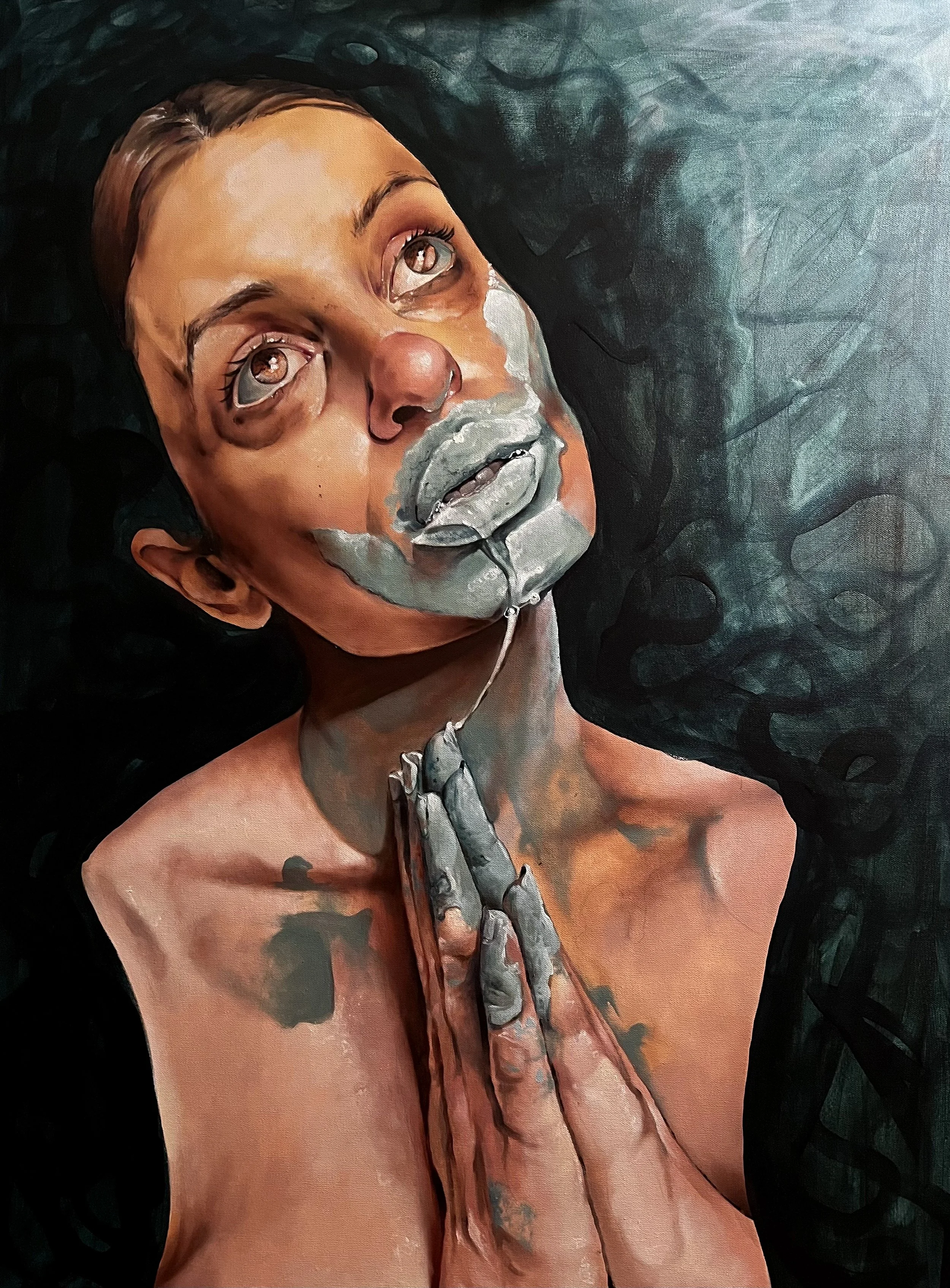 24. 'The Book of Tommy Bahama volume 321', Oil Paint by Weslie Burns