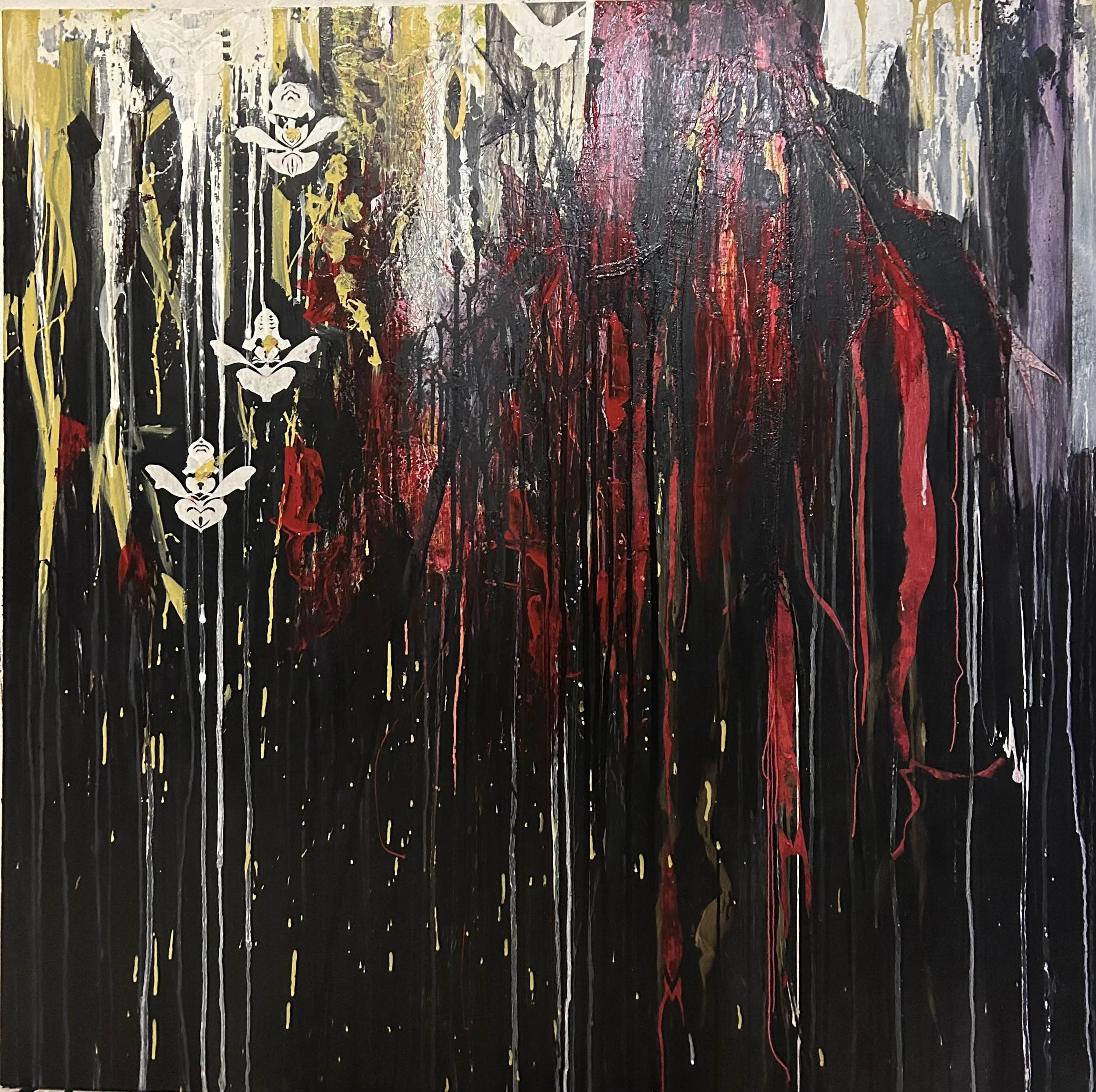 46. 'Beauty Survives', Mixed media/collage by Beth Kendrick