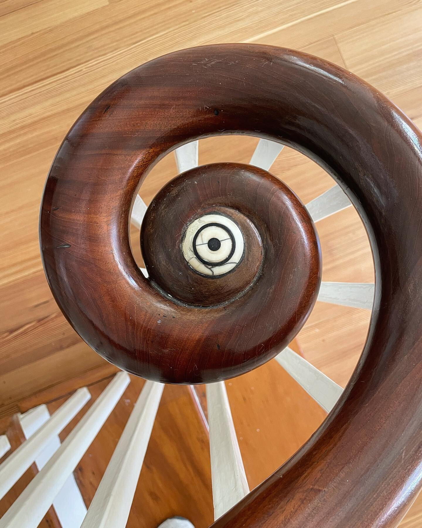 Have you ever seen or heard of the &ldquo;Mortgage Button&rdquo; ? With its interesting lore, we (history nerds!) were so excited to see it in our client&rsquo;s historical home. 

Legend claims that this is a long-standing New England tradition, per