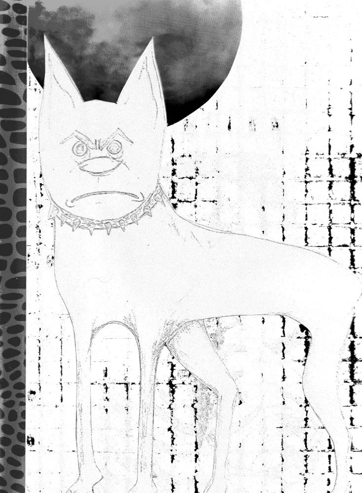  ‘Instance of watching 2’  2023  Collage 