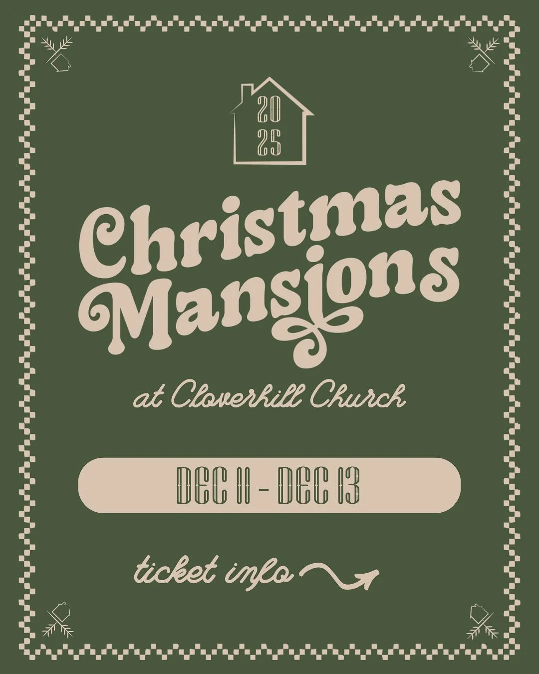 The countdown is ON!! 🎄CHRISTMAS MANSIONS🎄registrations opens November 1st! 🥳 Mark your calendars because you do NOT want to miss this amazing night full of joy, laughter, and Mansion building! Drop a 🎄 emoji in the comments if you’re excit