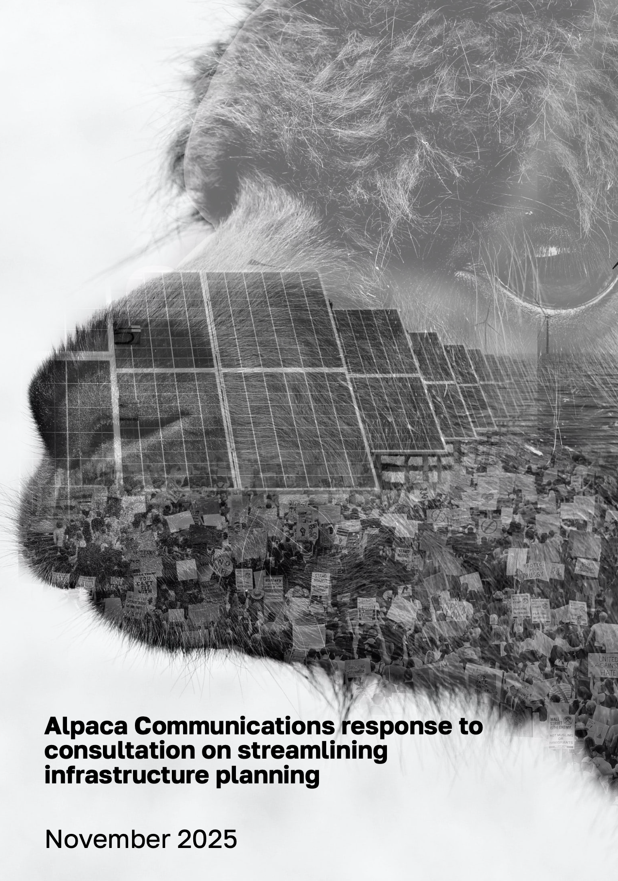 Alpaca Communications response to consultation on streamlining infrastructure planning 