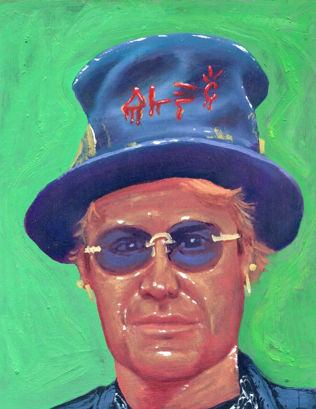 Alec Monopoly 18/50, 2025, 5.4"x4.6", Oil on card stock, Available for purchase