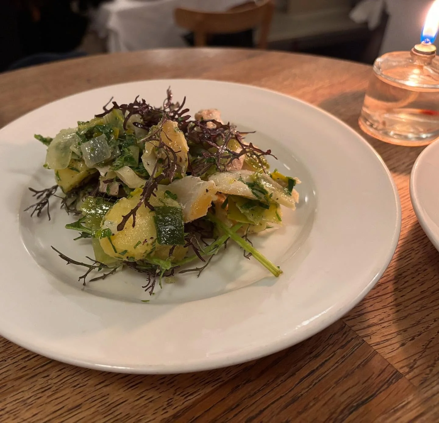 Arbroath Smokie, Leek & Potato Salad