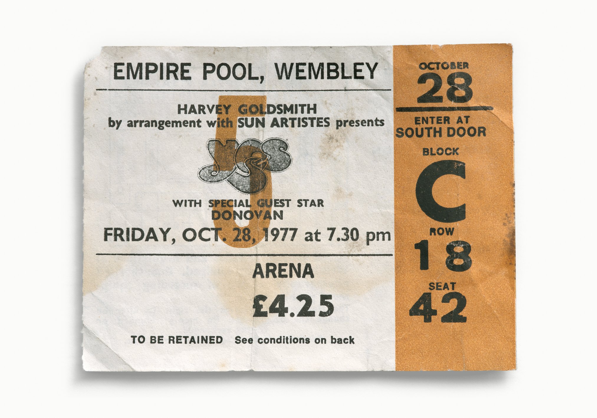 Yes, Empire Pool, Wembley, UK 1977