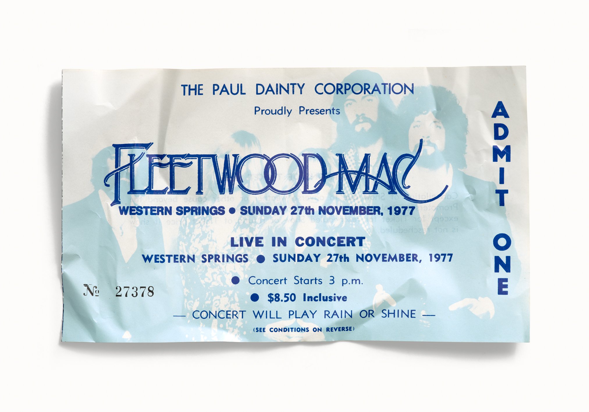 Fleetwood Mac, Western Springs, New Zealand 1977