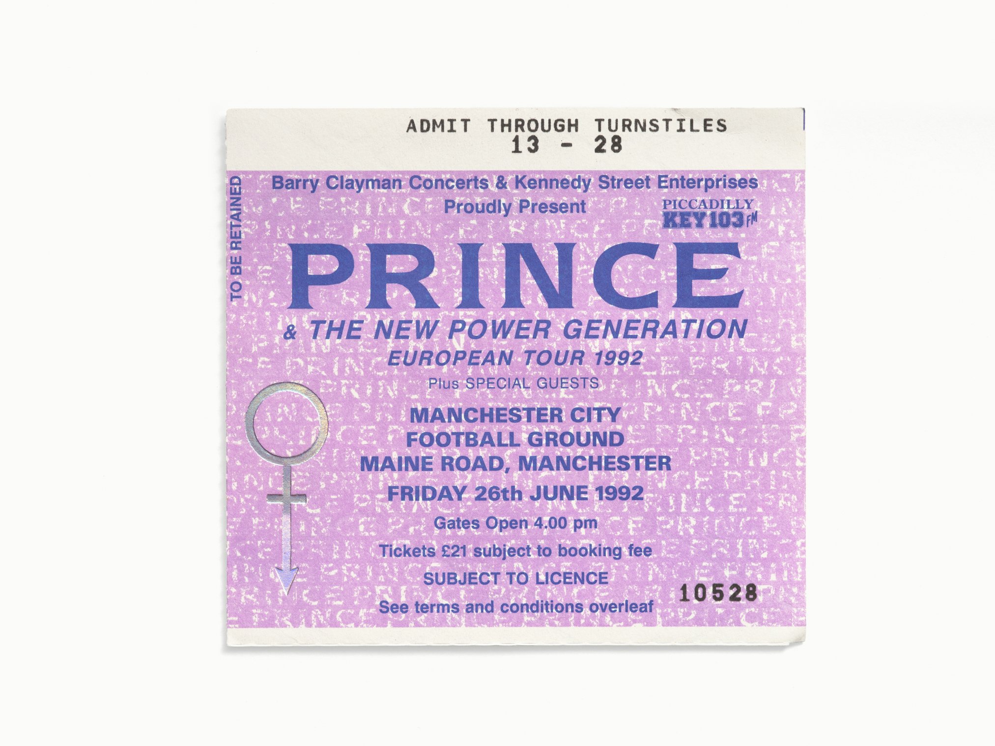 Prince, Manchester, UK 1992