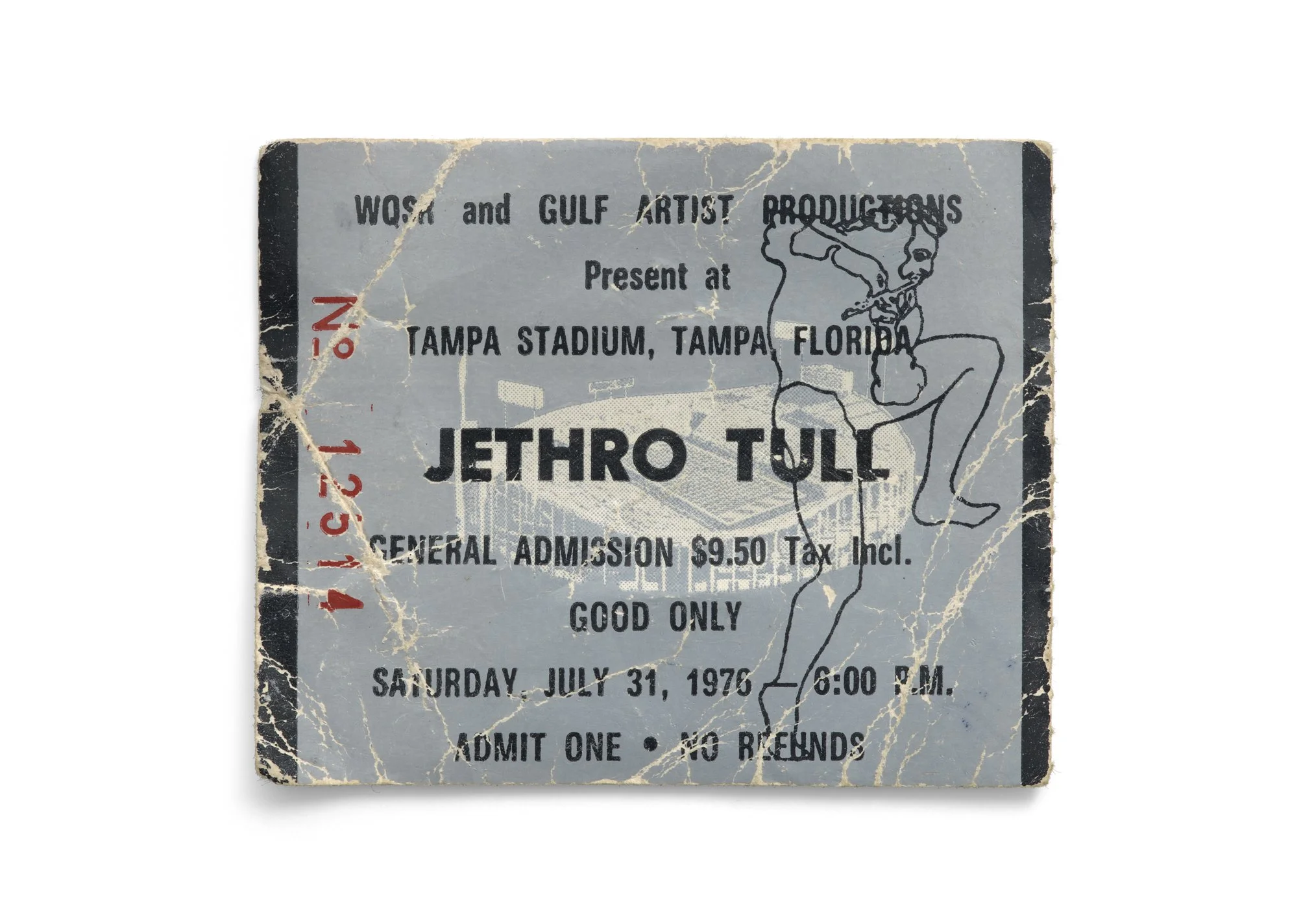 Jethro Tull, Tampa Stadium, Tampa, FLA 1976