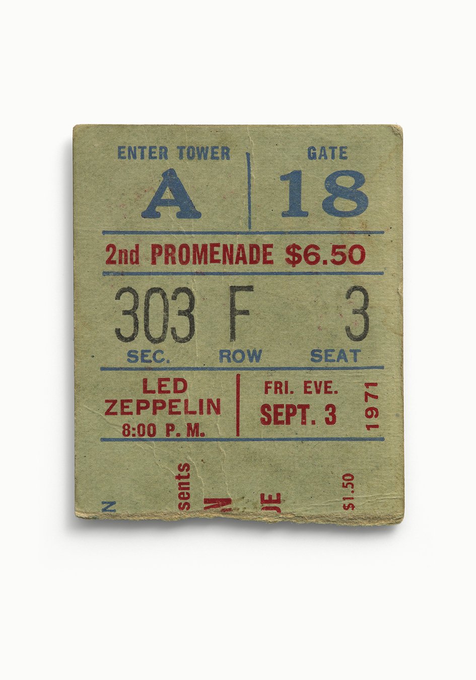 Led Zeppelin, Madison Square Garden, New York, NY 1971