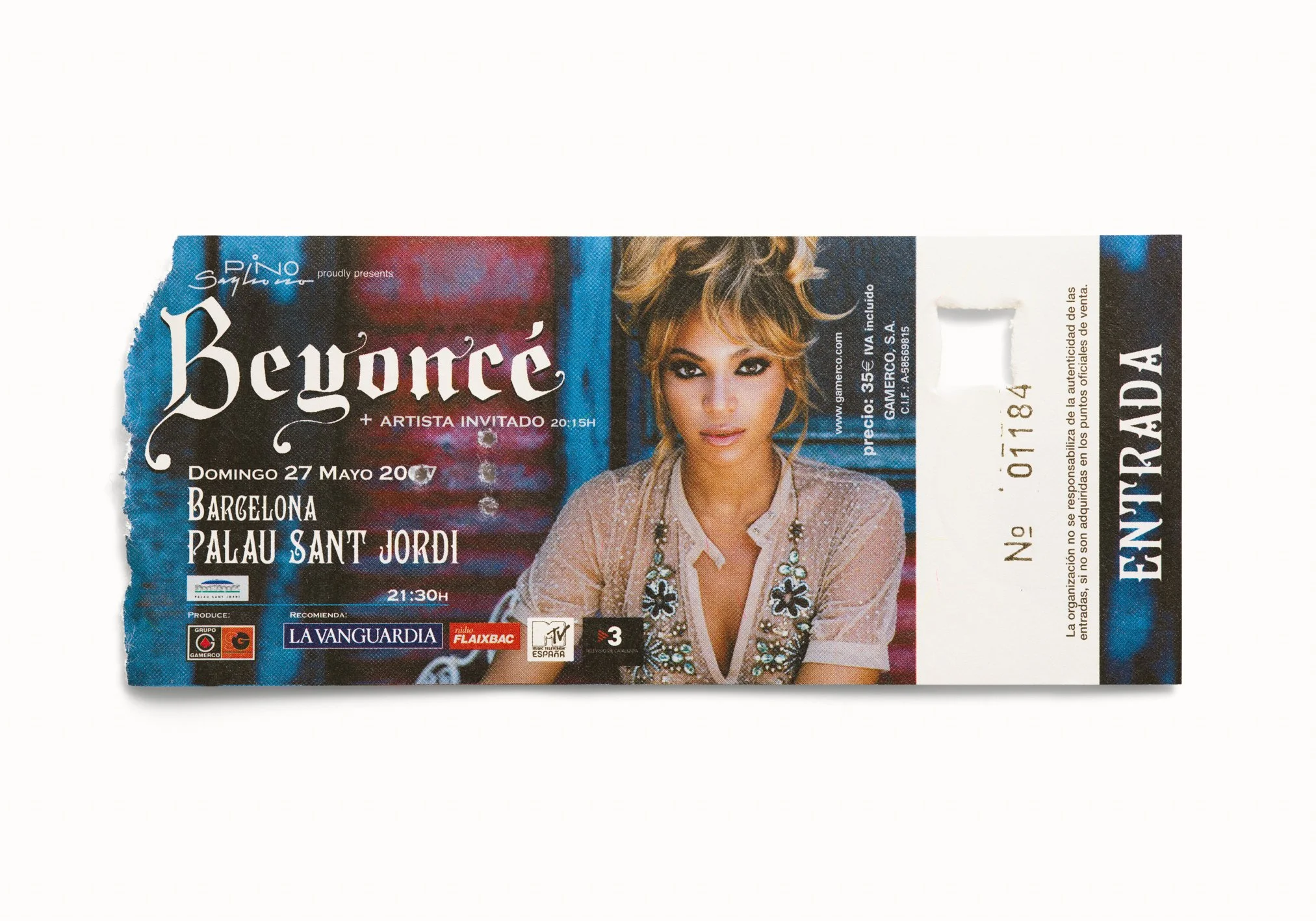 Beyonce, Palau Sant Jodi, Barcelona, Spain 2007