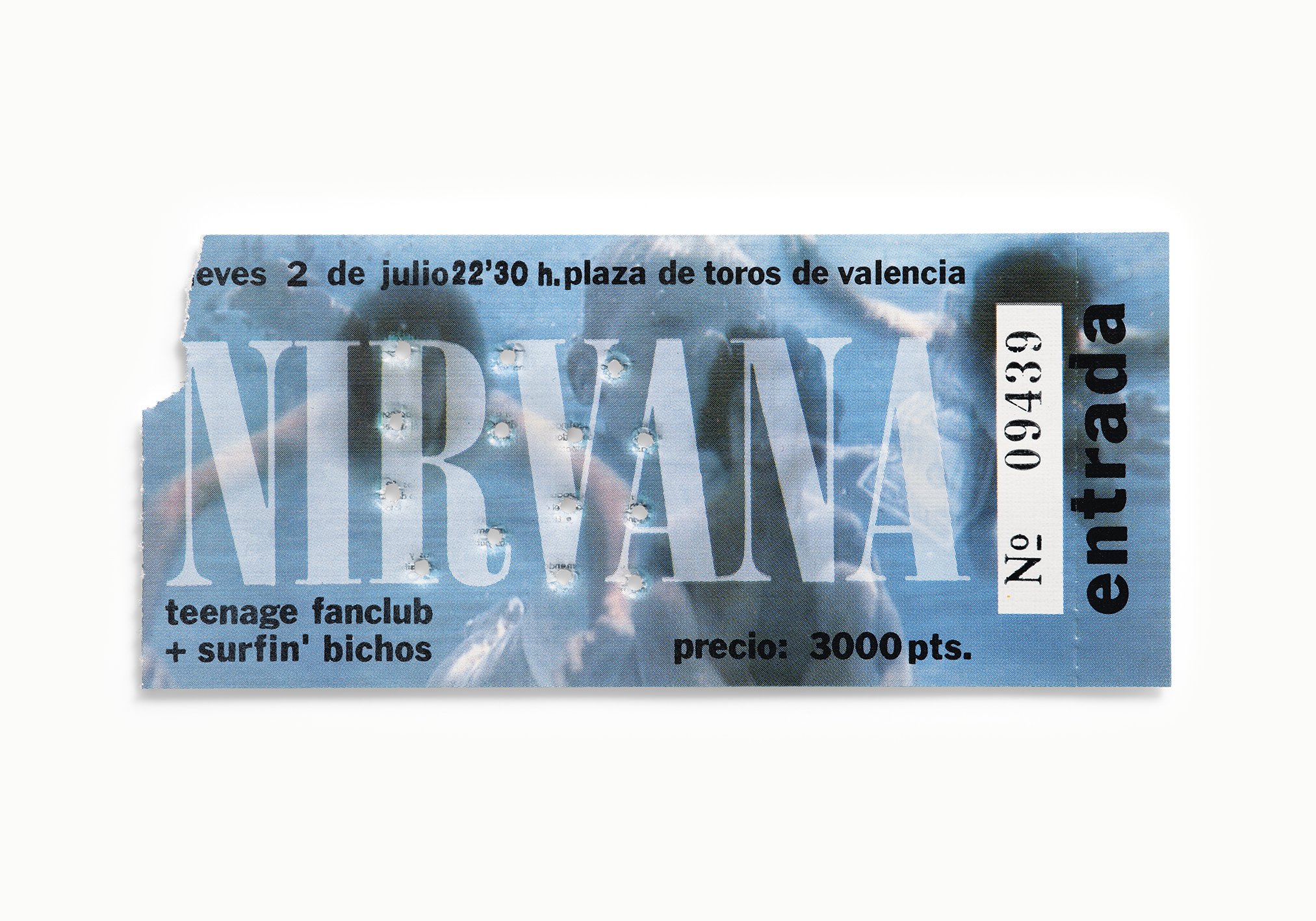 Nirvana, Plaza de Toros de Valencia, Valencia, Spain 1992