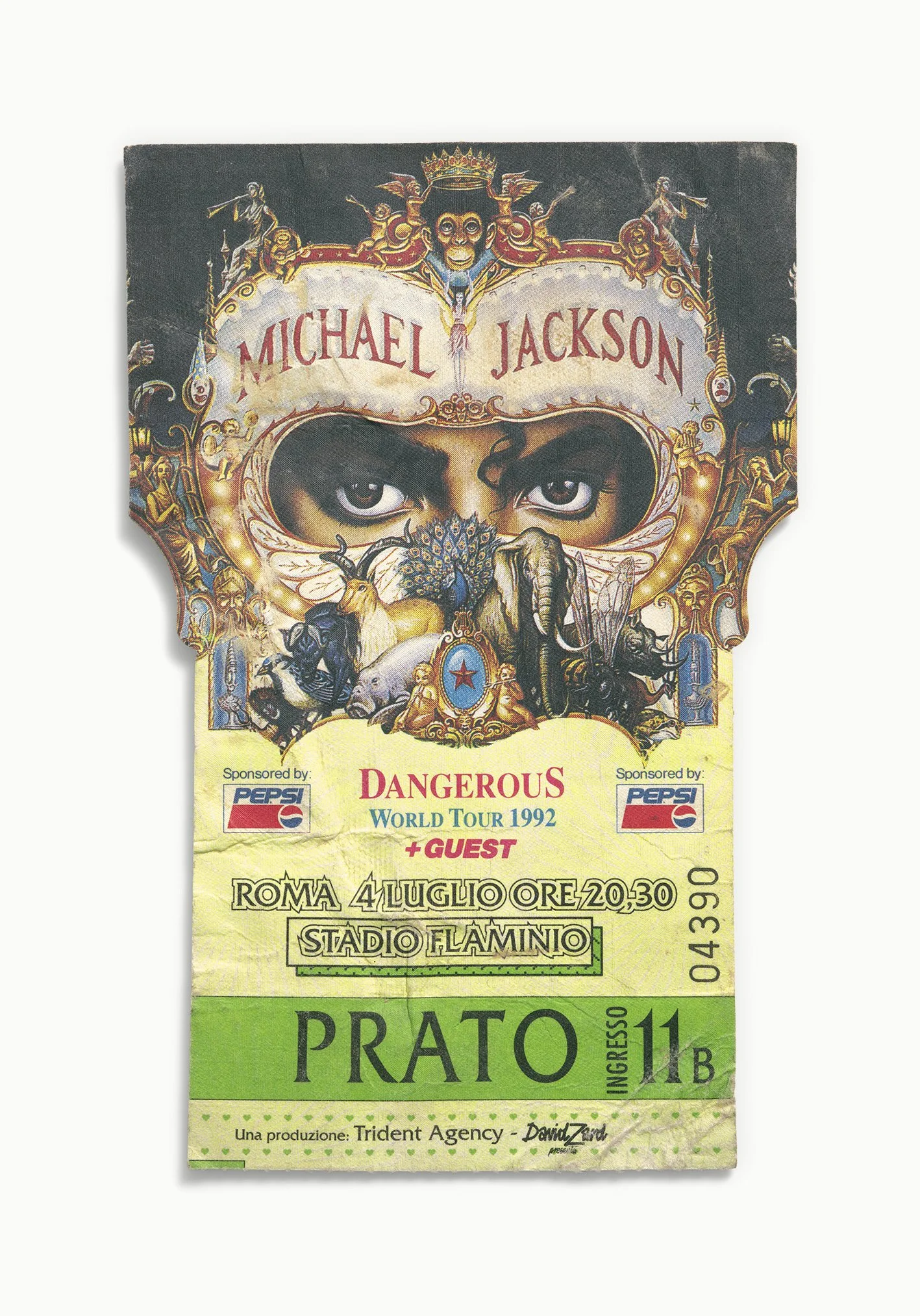 Micheal Jackson, Stadio Flaminio, Rome, Italy 1992