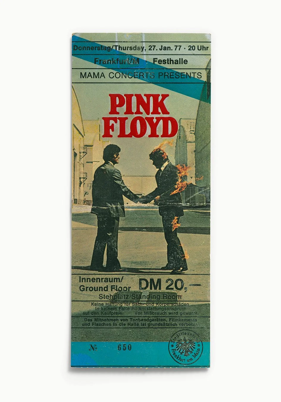 Pink Floyd, Festhalle, Frankfurt, Germany 1977