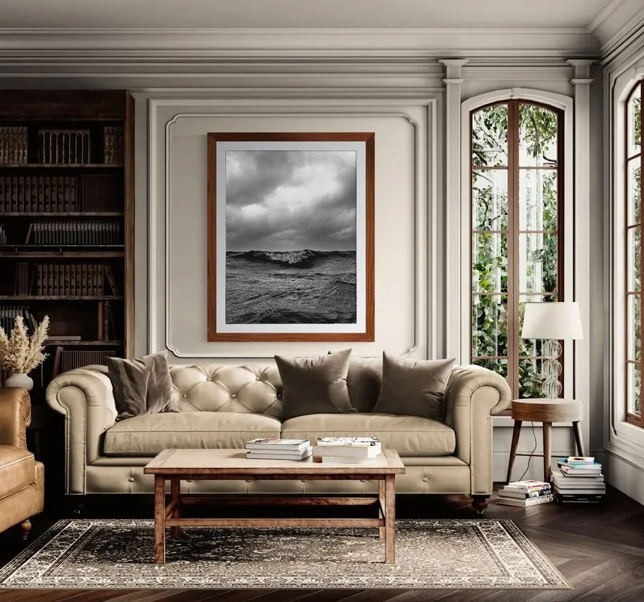 From ADRIFT, Ocean Study No 4, 72" x 57.25"