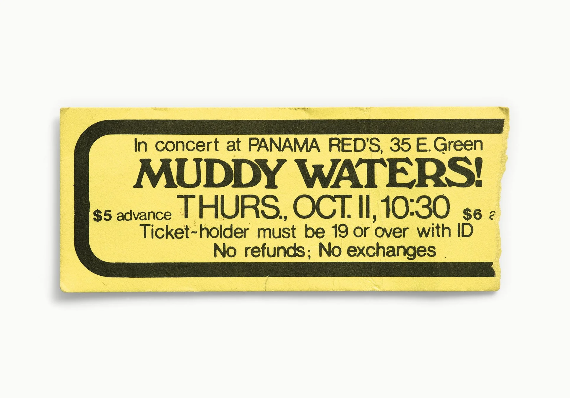 Muddy Waters, Panama Reds, Champaign, IL 1979