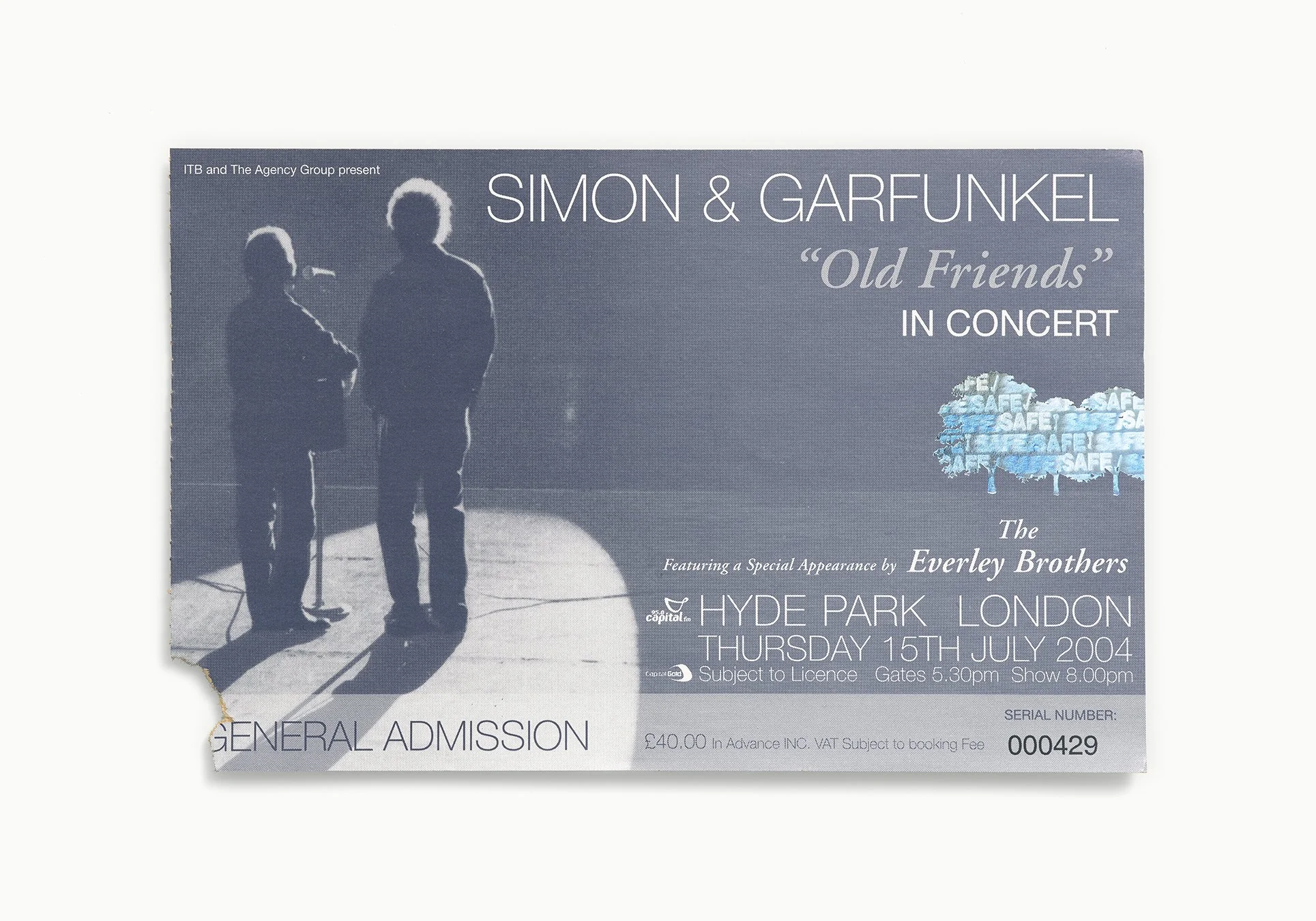 Simon & Garfunkel, Hyde Park, London, UK 2004