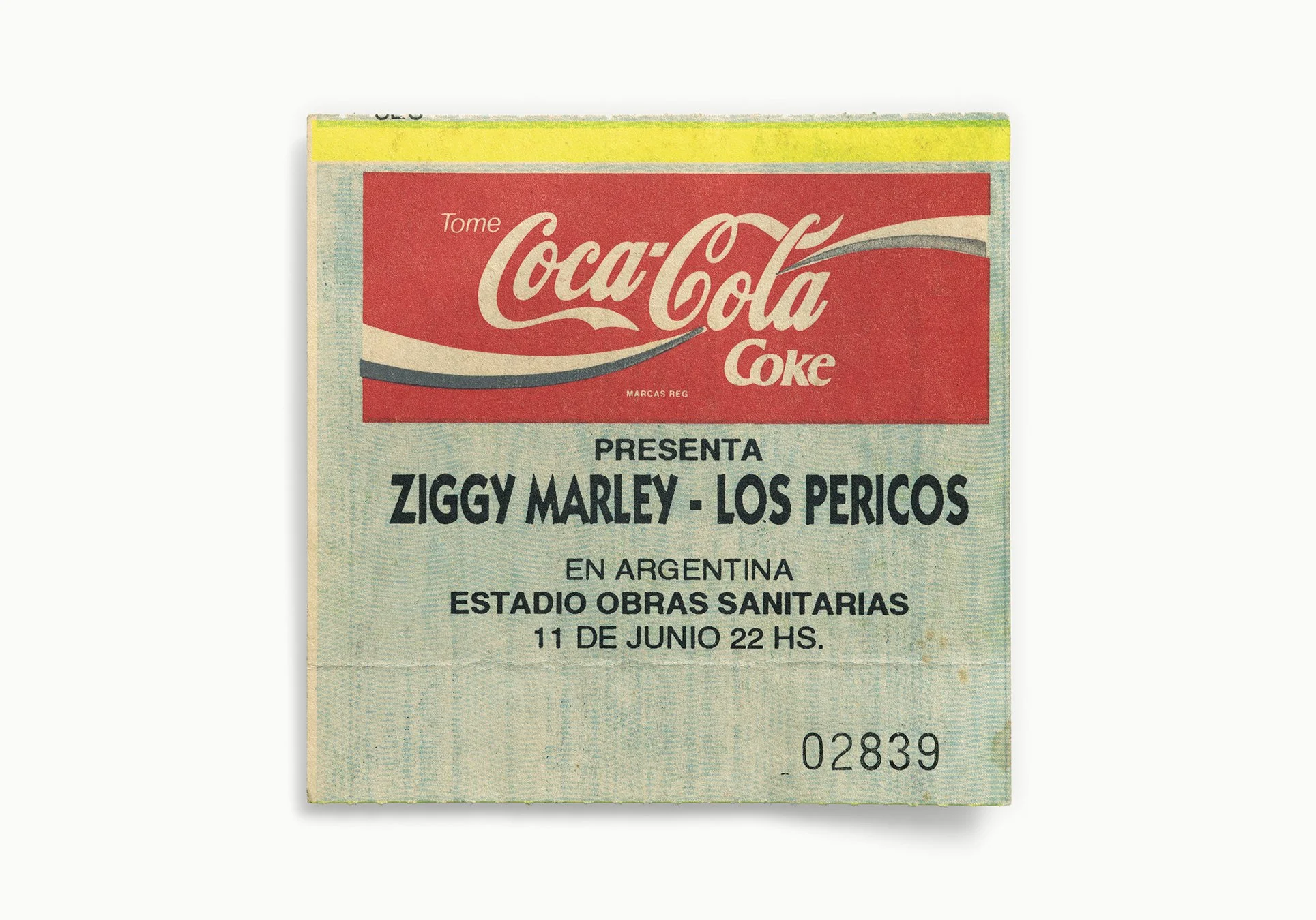 Ziggy Marley, Estadio Obras Sanitarias, Buenos Aires, Argentina 1993
