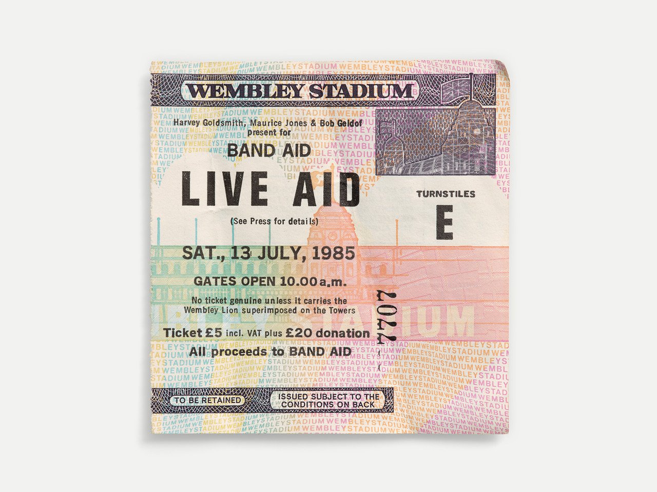 Live Aid, Wembley Stadium, London, UK 1985