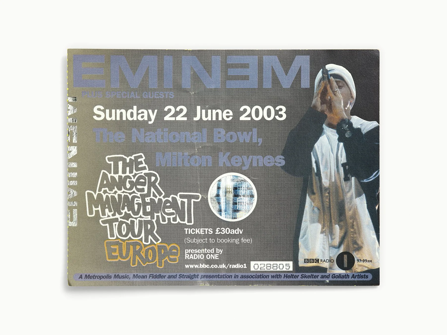 Eminem, The National Bowl, Milton Keynes, Buckinghamshire, UK 2003