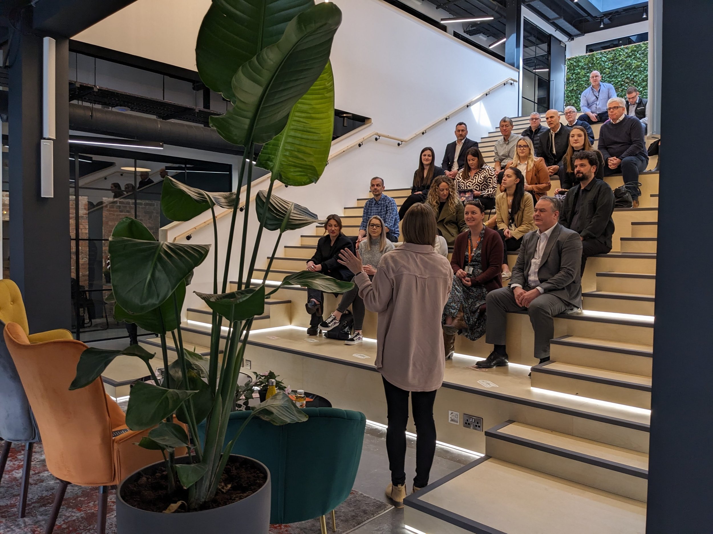 Question and Answer session at B-Corp