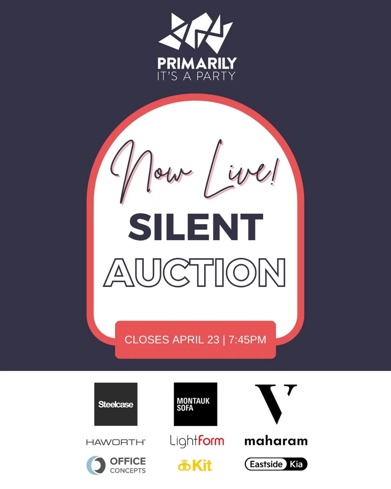 The Primarily It&rsquo;s a Party Online Silent Auction is LIVE

Get ready to bid on a curated collection of design-forward pieces, exclusive experiences, and industry-loved finds &mdash; all in support of the next generation of designers.
⠀
Every bid