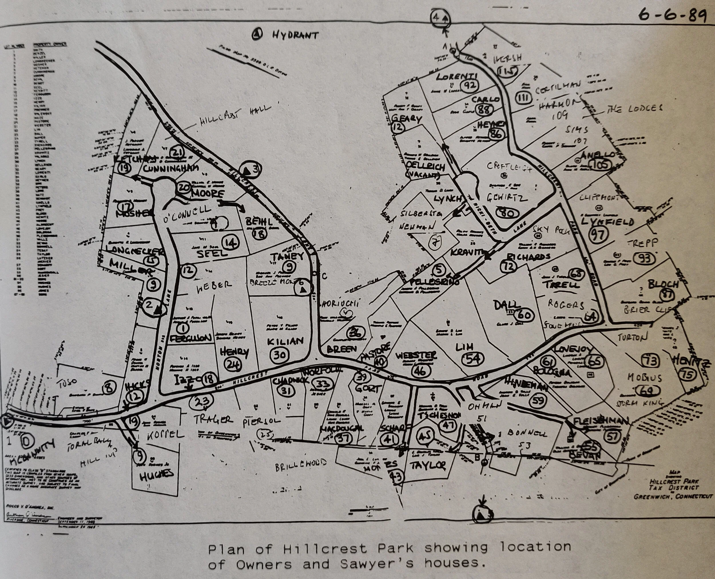 Maps of Hillcrest — Hillcrest Park Old Greenwich, CT