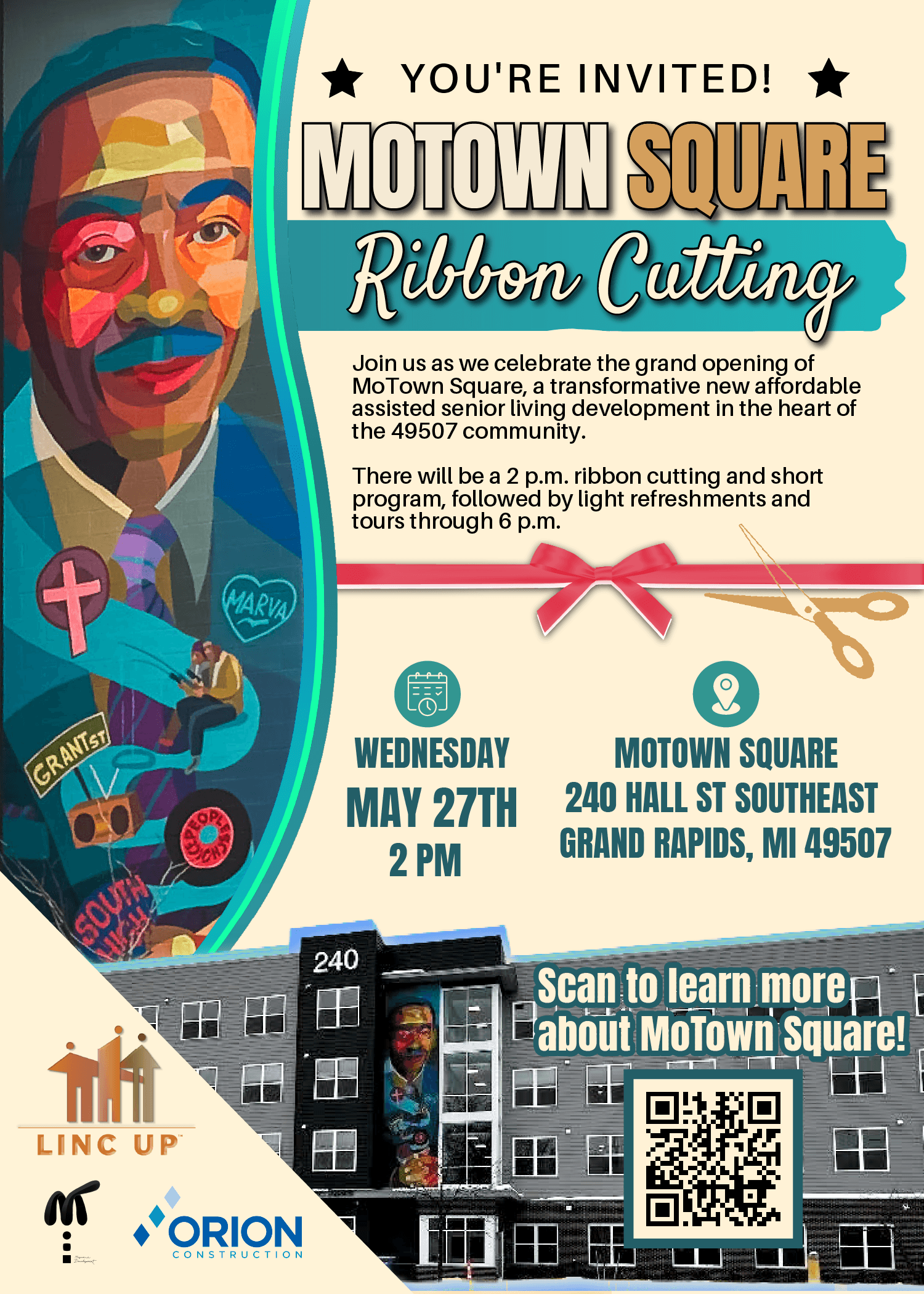 MoTown Square Ribbon Cutting