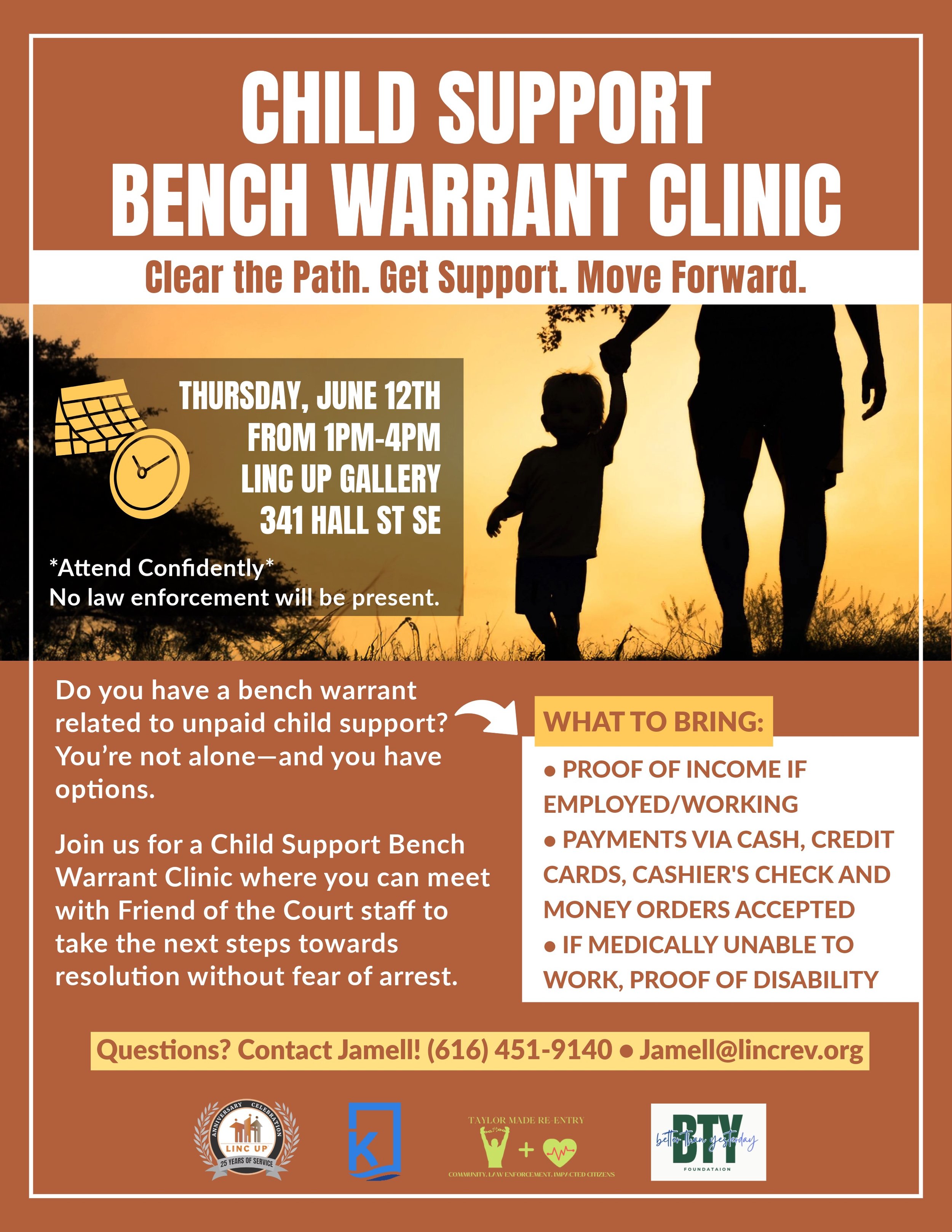 Child Support Bench Warrant Clinic