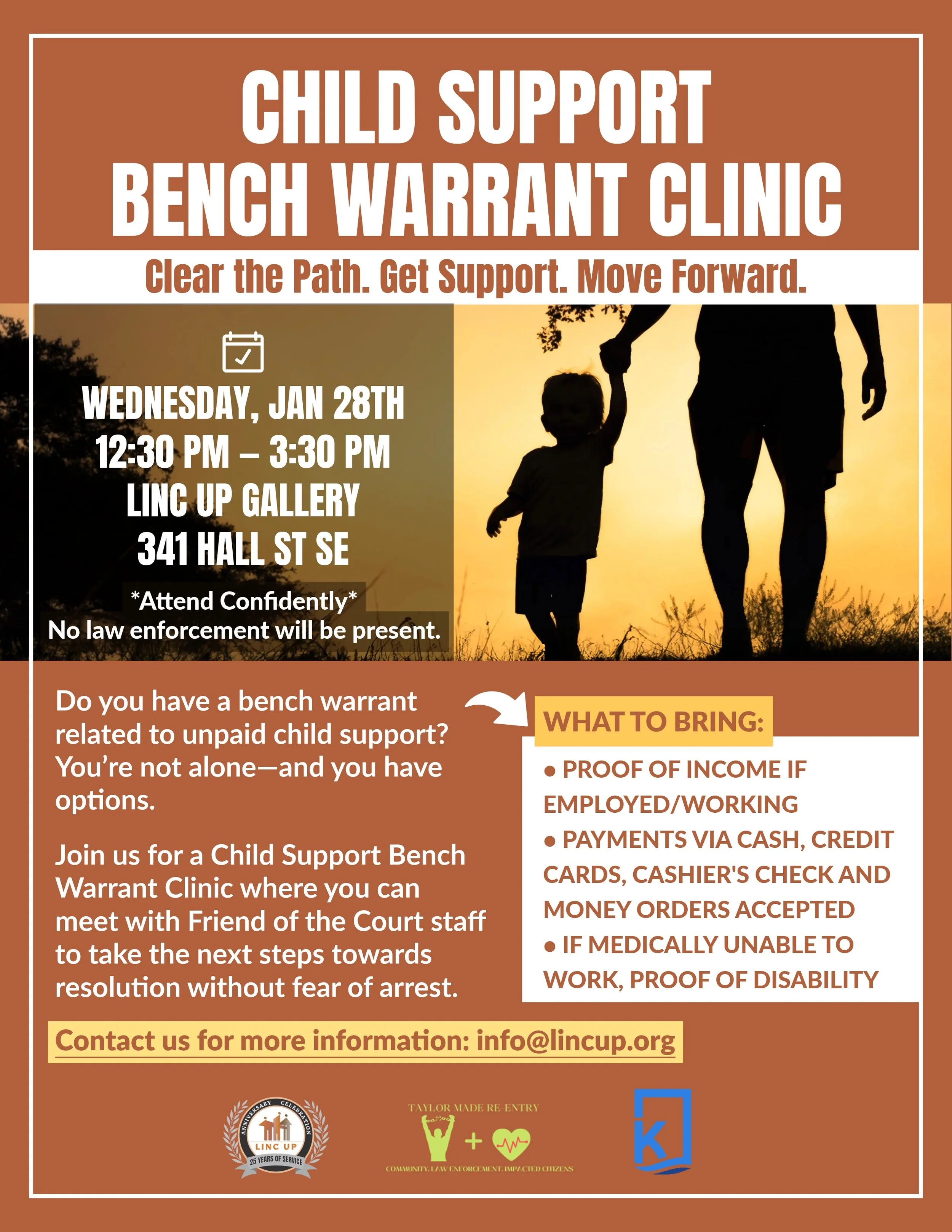 Child Support Bench Warrant Clinic