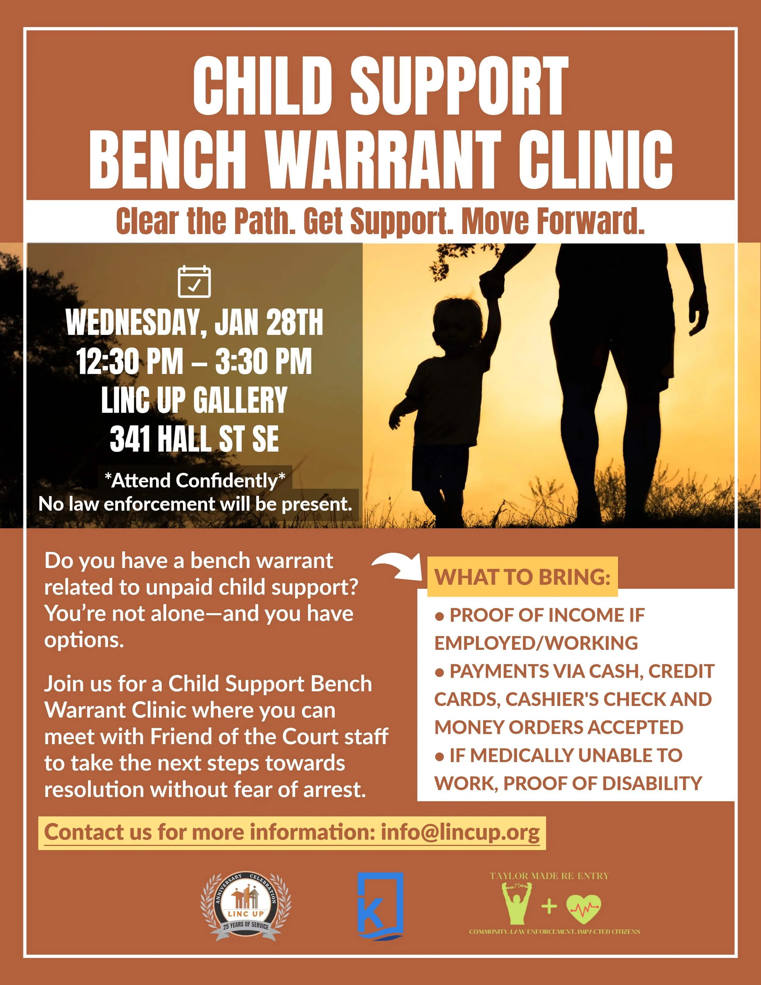 Child Support Bench Warrant Clinic