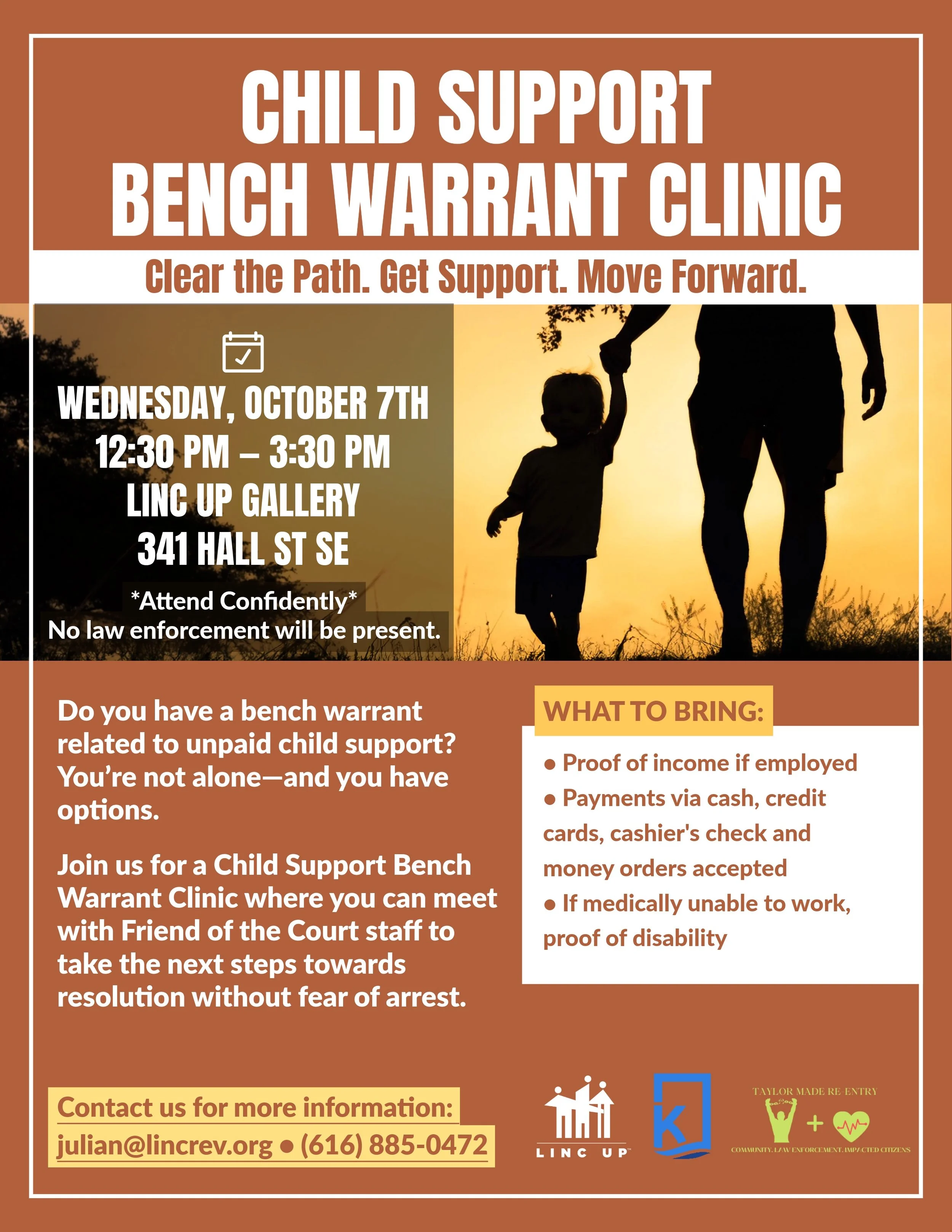 Child Support Bench Warrant Clinic