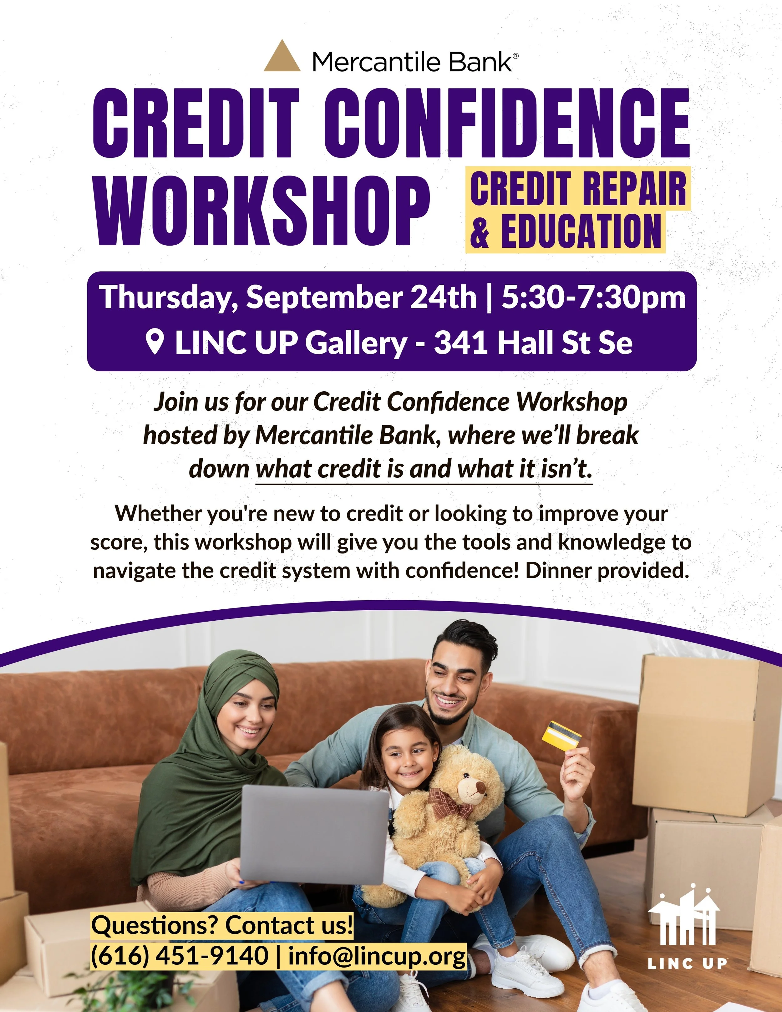 CREDIT CONFIDENCE WORKSHOP with Mercantile Bank