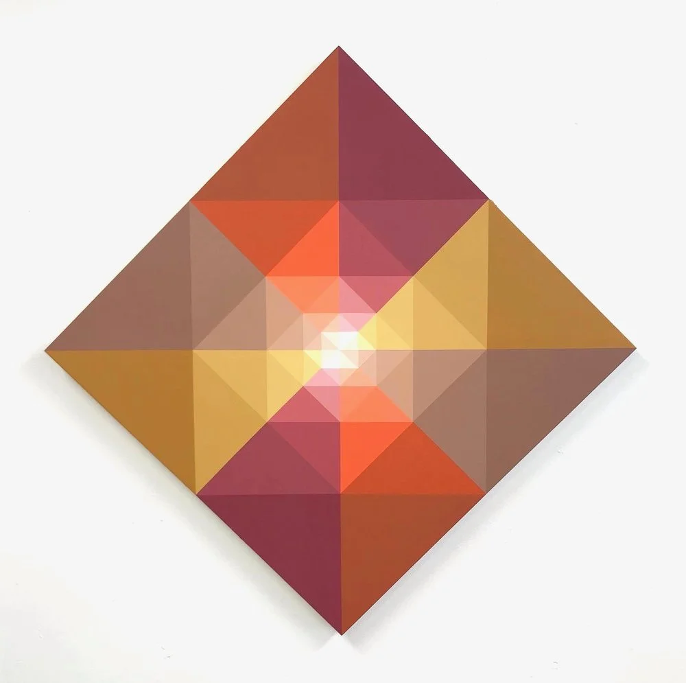 Sundog 15, 2022, acrylic on panel, 34" x 34"
Sold