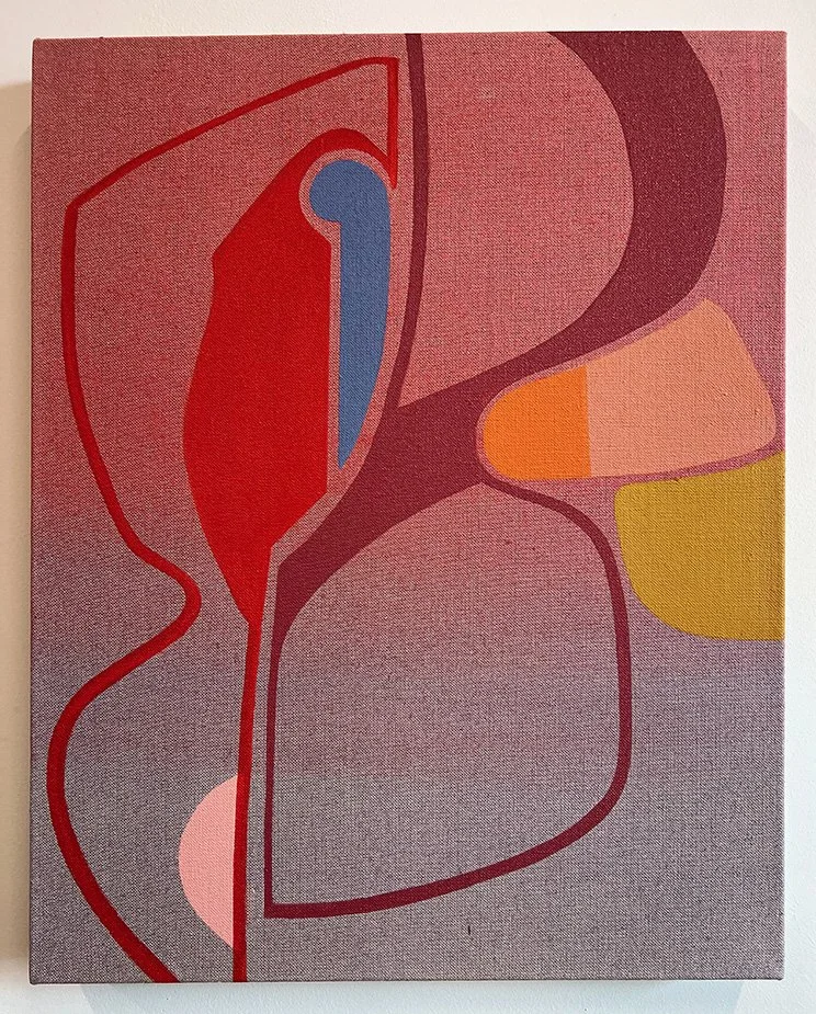 Equivalence: Dream Absorption, 2025
Distemper and acrylic on linen
20" x 16"