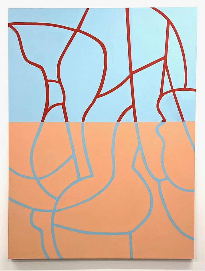 Confluence 3, 2025
Acrylic on canvs
48" x 36"