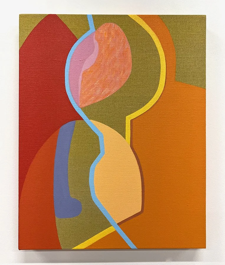 Equivalence: Sweet Nerve, 2025
Distemper and acrylic on linen
20" x 16"