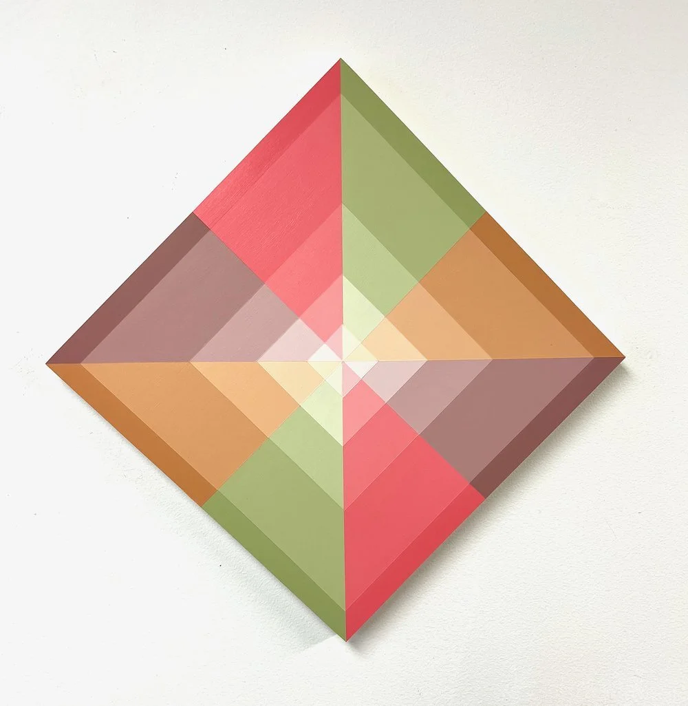 Sundog 37, 2023, acrylic on panel, 17" x 17",
Sold