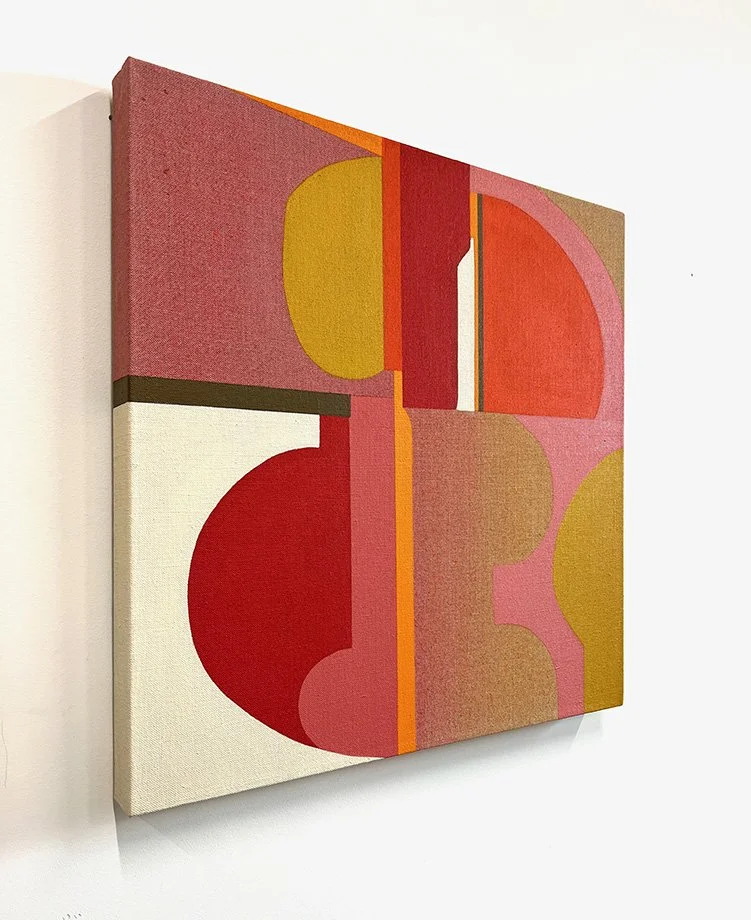 Equivalence: For the Between, 2025
Distemper and acrylic on linen
20" x 20", Alternative View