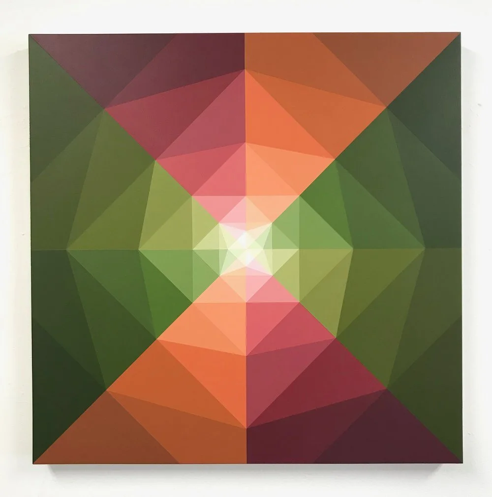 Sundog 16, 2022, acrylic on panel, 24" x 24"
Sold