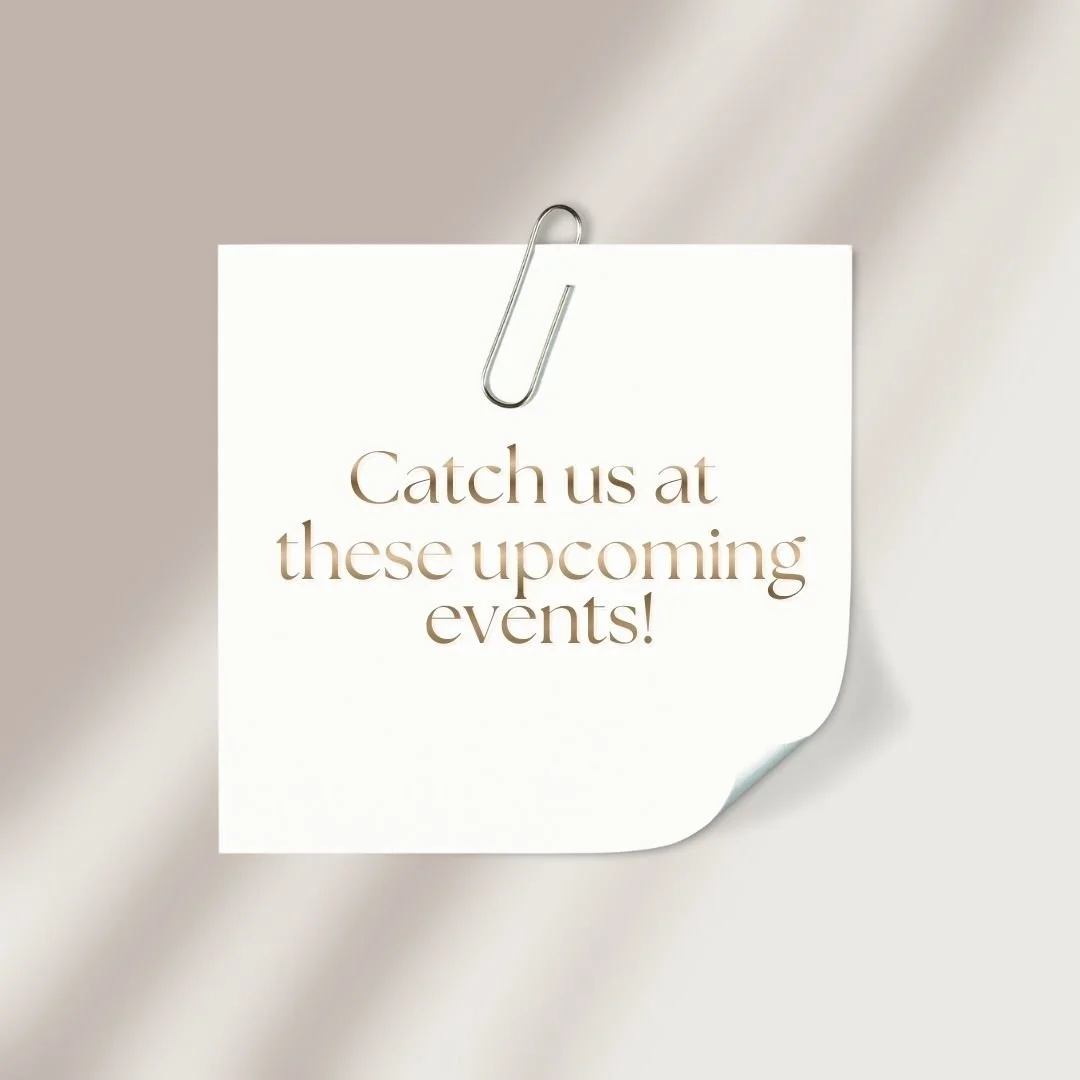 ✨ Catch us at these upcoming local events! ✨
&bull; Sunday, Nov 8 &ndash; Ferguson Estate Open House - I will be there with wedding dresses.
&bull; Saturday, Nov 15 &ndash; Shopping for Change, Downtown Sarnia &mdash; activities along Christina &amp;