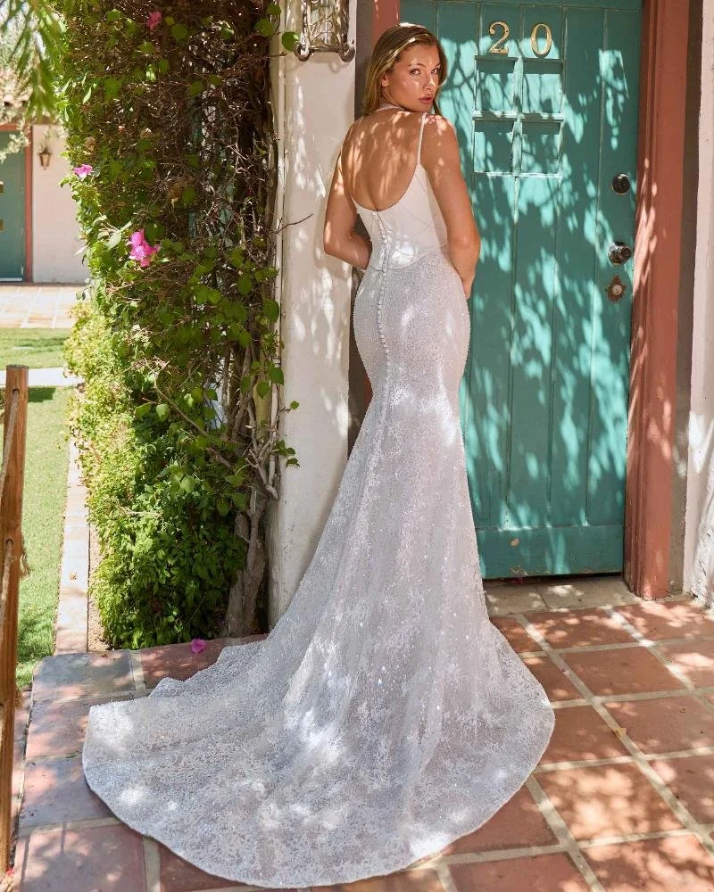 LA26115-Hespera-Sparkly-Lace-Wedding-Dress-with-Pearl-Details-and-Spaghetti-Straps-3.jpg